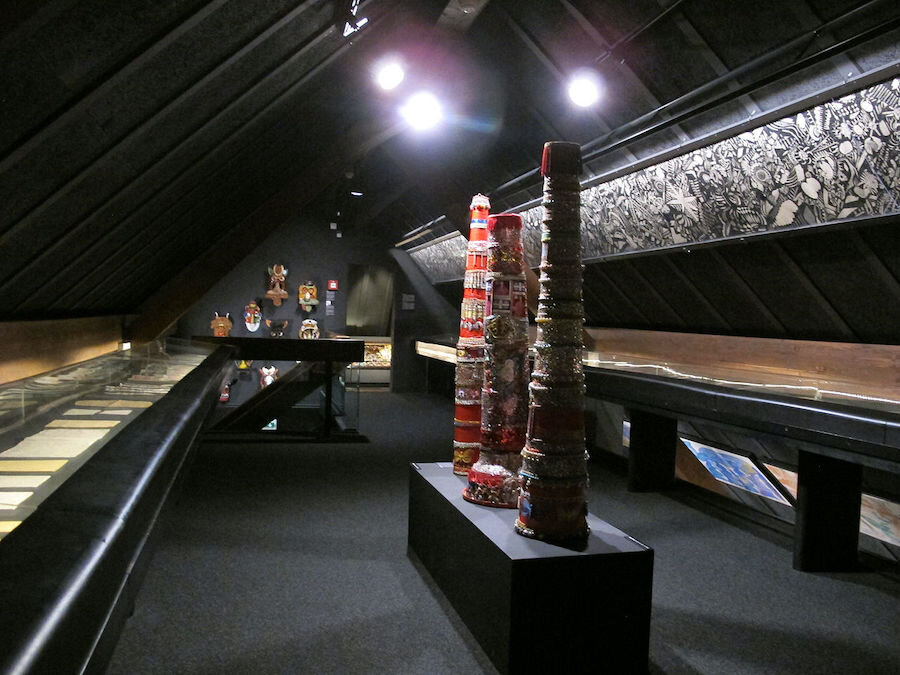 Intérieur de La Collection de l'Art Brut à Lausanne 2014 (en) CC