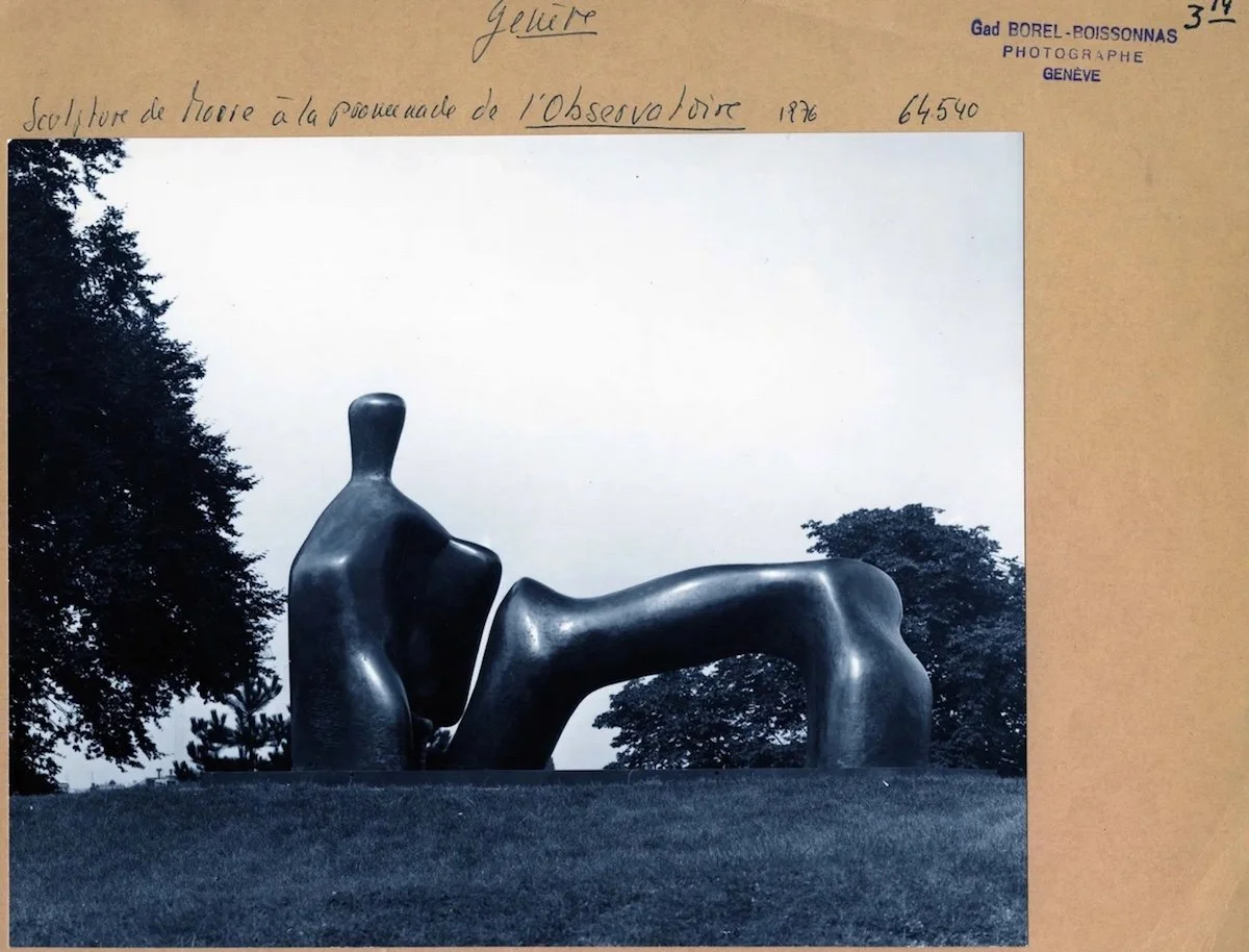 Henry Moore sur la promenade de l'observatoire