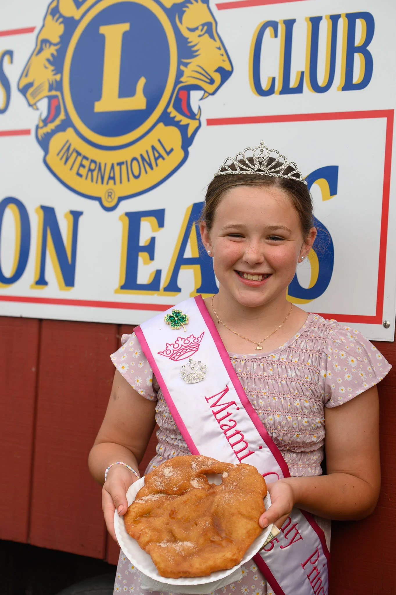Peru Lions Elephant Ears Food Vendor at the County 4-H Fair in Peru Indiana