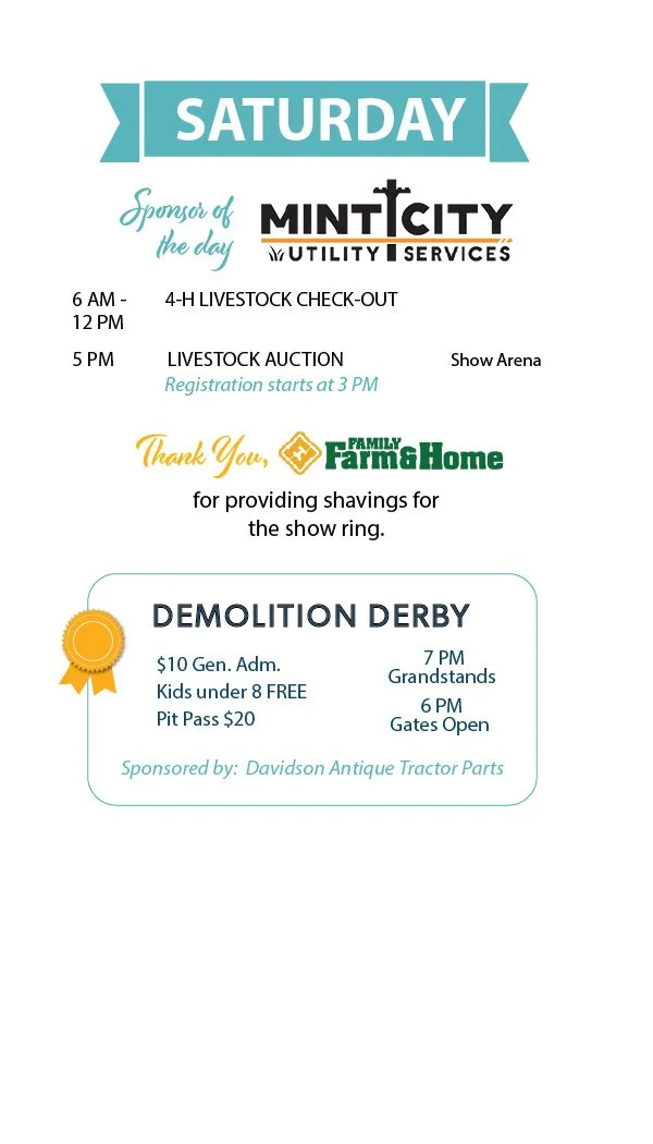 Saturday at the Miami County 4-H Fair 2025