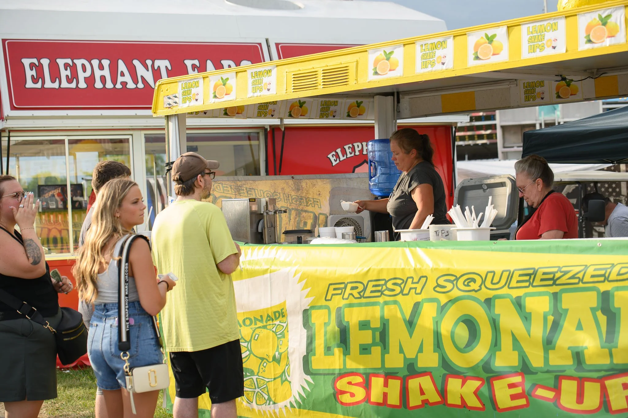Lemon Shake Up Food Vendor at the County 4-H Fair in Peru Indiana