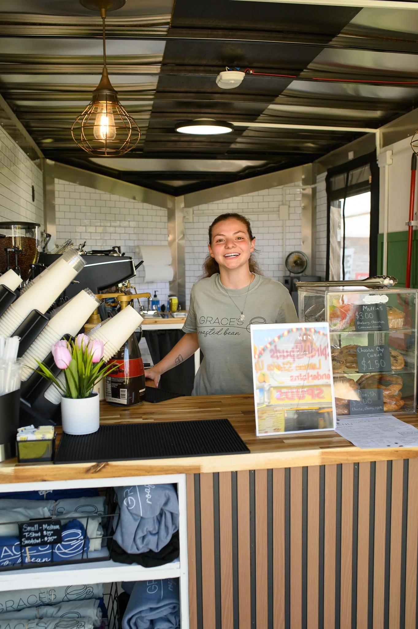Gourmet Coffee and Drink Vendor at the County 4-H Fair in Peru Indiana