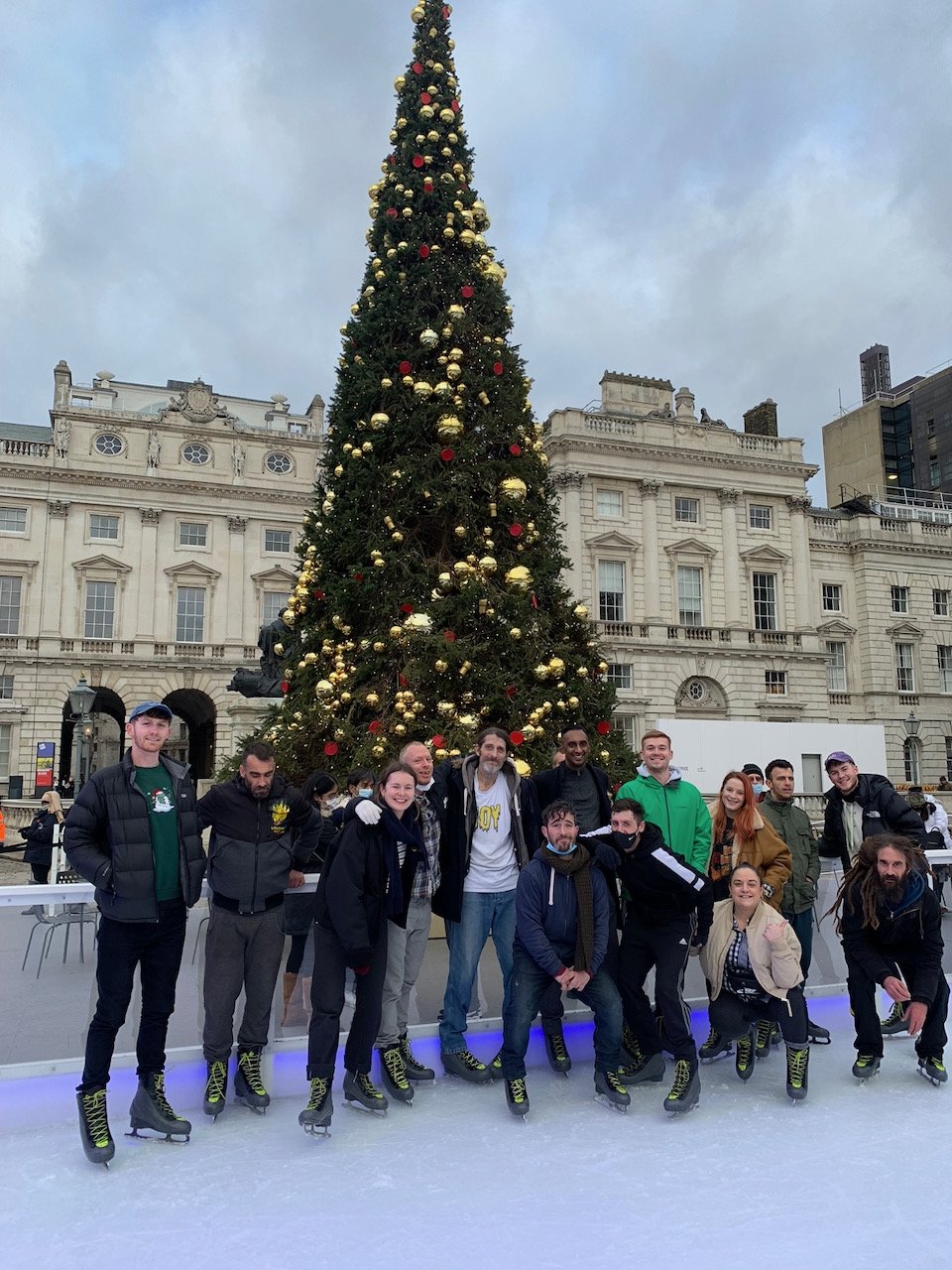 An Afternoon Of Ice Skating And Celebrating The Festive Season With Opportunities Clients &amp; Staff