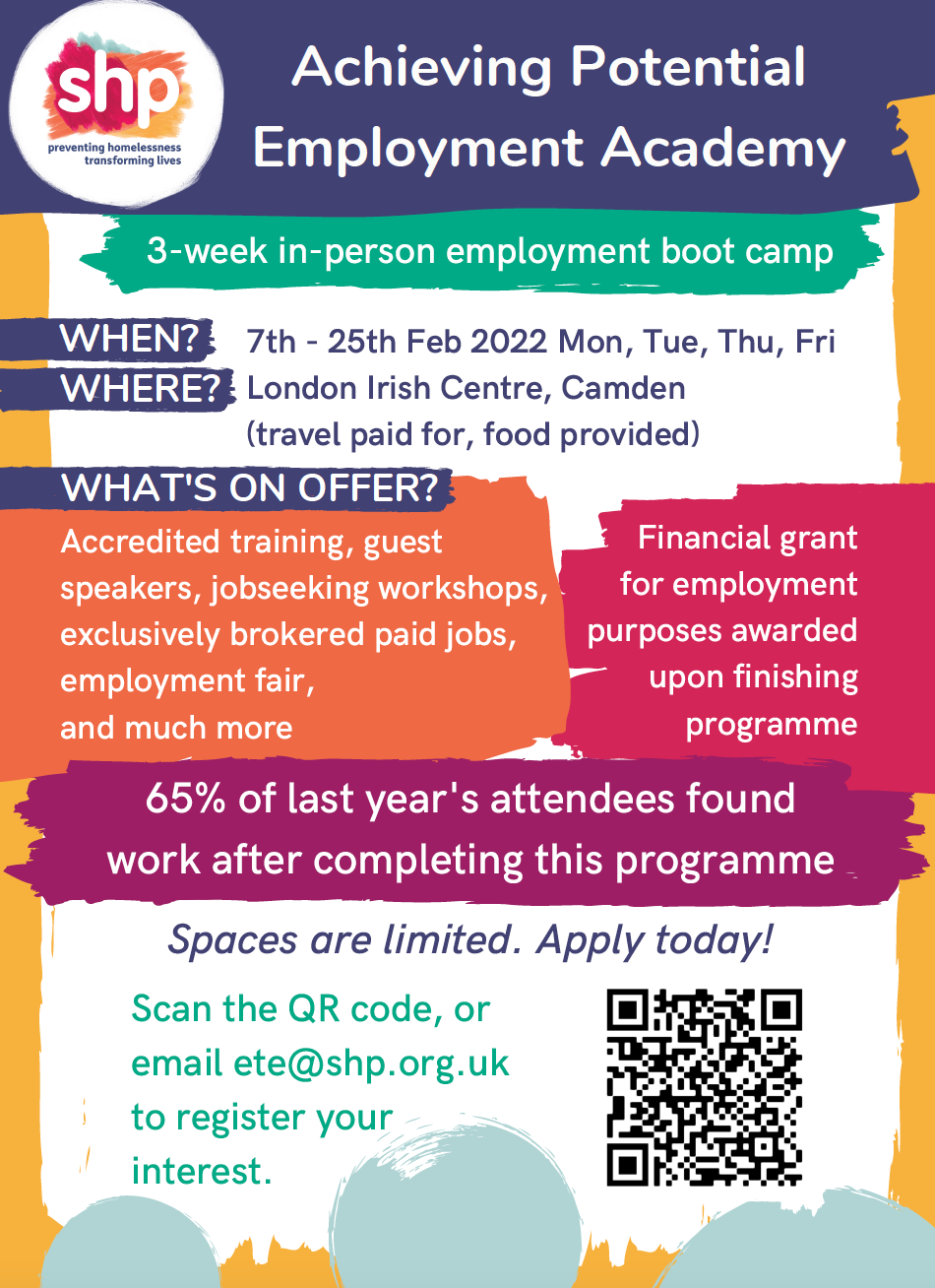 Achieving Potential Employment Academy Announces Their First 2022 Dates