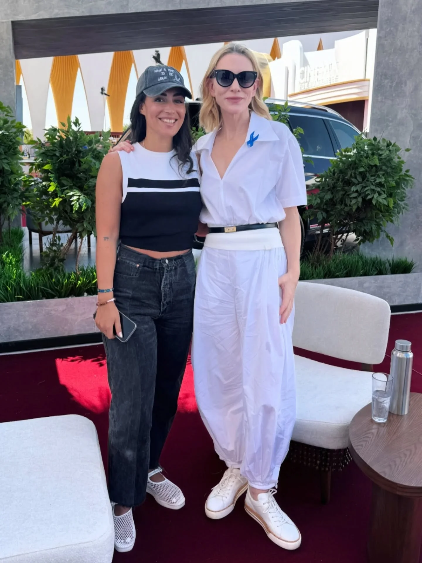 It was an honour to interview #CateBlanchett at @gff yesterday, where she received the Champion for Humanity award for her decade-plus of advocacy with @refugees.

Warm and generous, she spoke with incredible clarity about empathy&rsquo;s role in bot