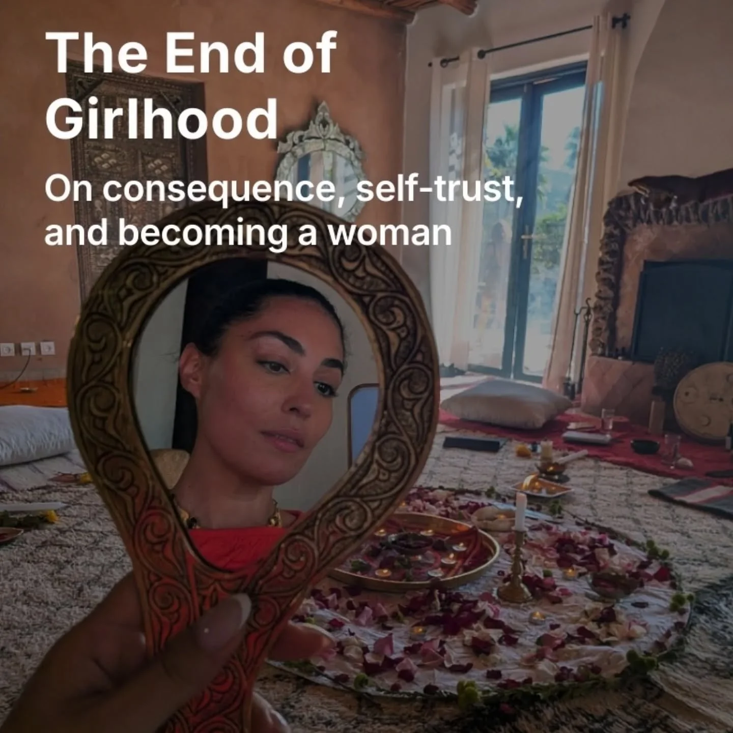 This week I wrote about something I&rsquo;ve never quite said out loud: that for most of my life, I was afraid of growing into a *woman*. Afraid of consequence, visibility, getting it wrong. Something shifted for me on a mountain in Morocco last week