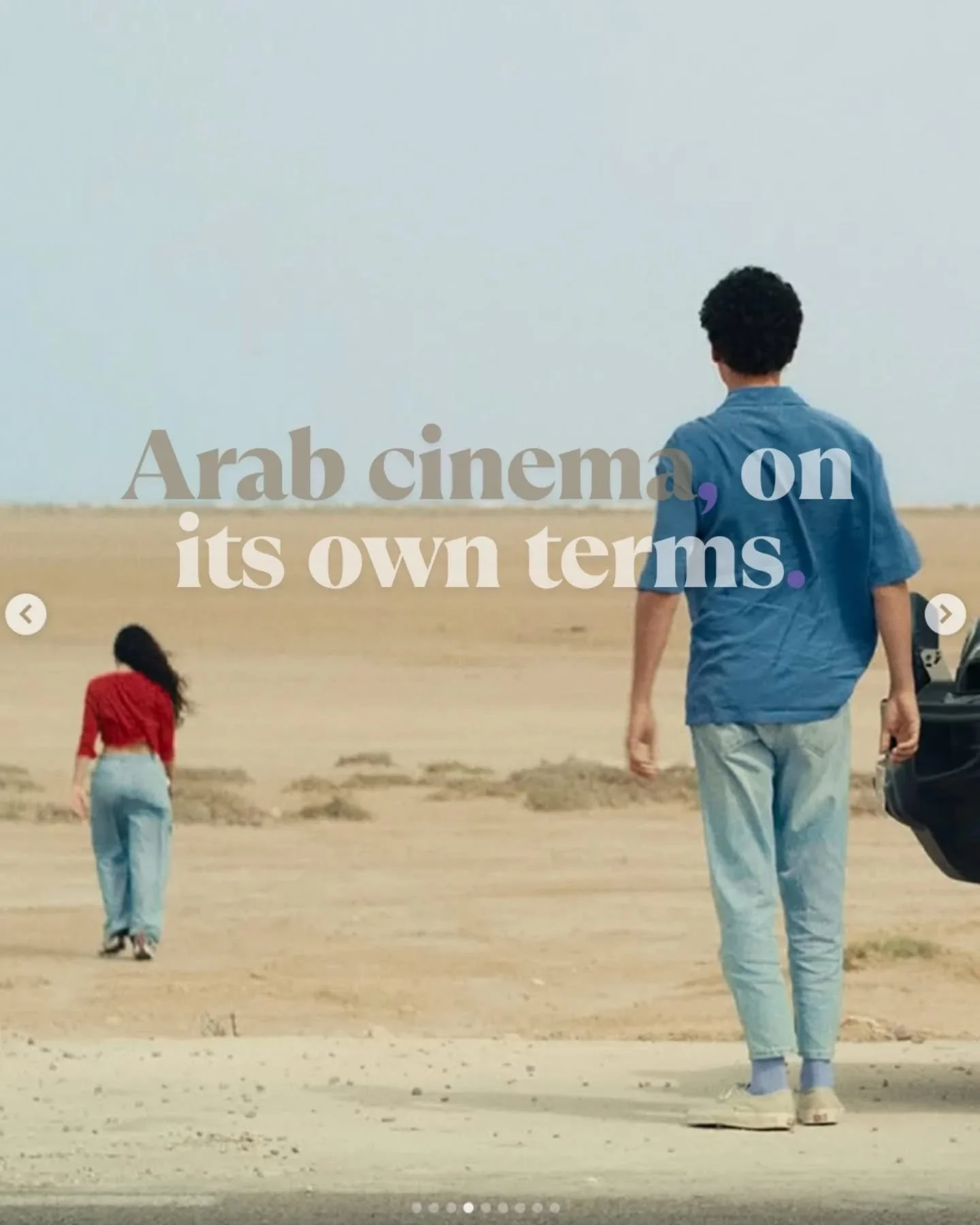It&rsquo;s been a very strong year for Arab cinema, with films rooted in history, memory and becoming moving through festivals and finding audiences on their own terms. Being at @gff this year, that confidence was tangible and so inspiring! I'm lovin