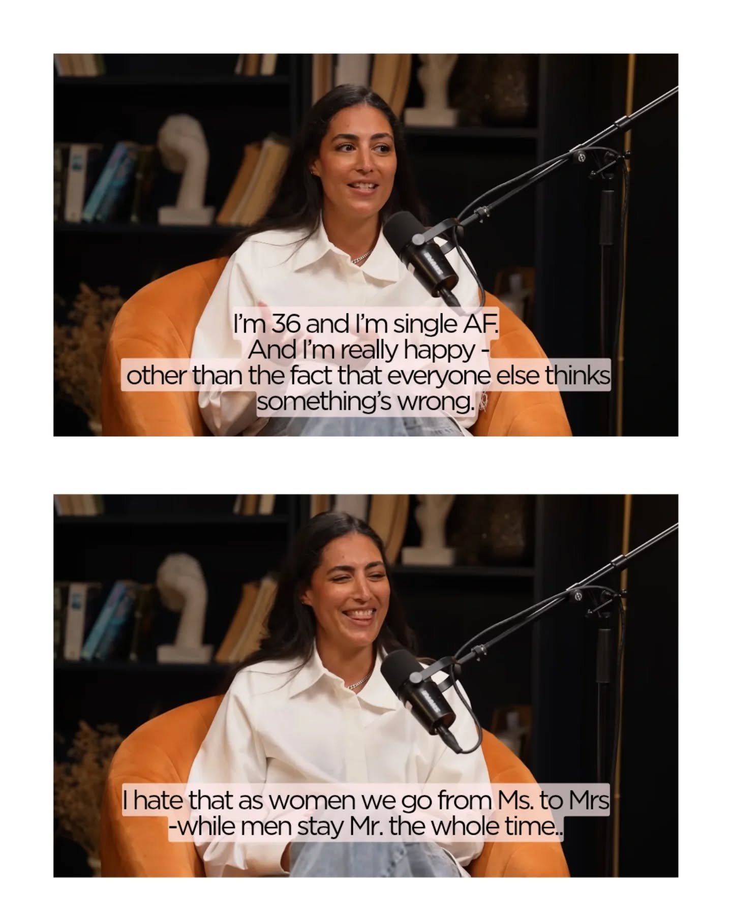 Episode 2 of Call Her Binti ✨

Talking about timelines, singlehood, partnership - and who decides what a &ldquo;real&rdquo; life looks like. Watch / listen wherever you get your pods 🥰 

@sofiaguellaty @mille_world 🧿