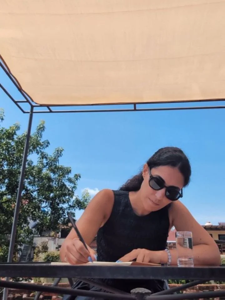 A week at a writer&rsquo;s retreat in Mexico 🙏🏽😍💕 I booked @goodworld_journeys back in February, in what was another life, it seems. A gift I was giving my future self, I can see now.

When I first arrived, I felt burned out creatively. &ldquo;I&