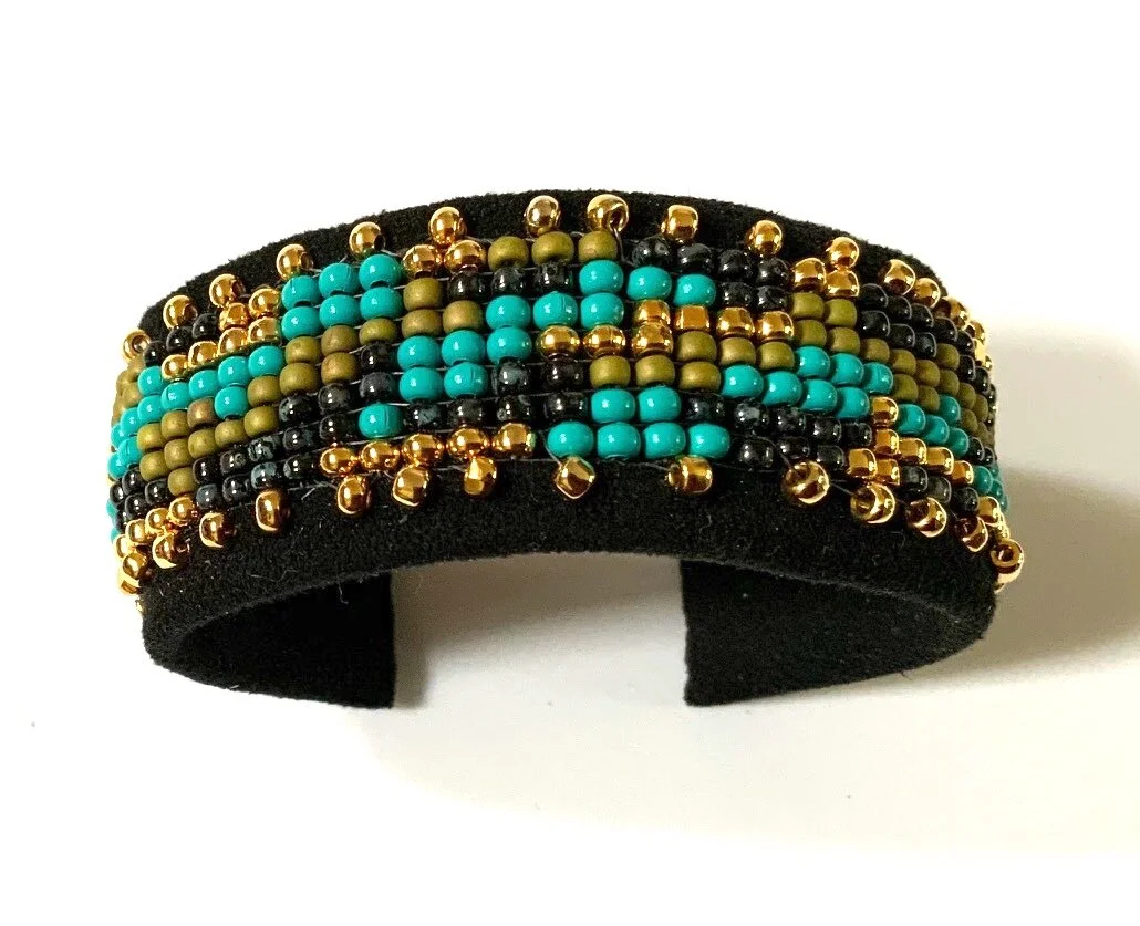 Bead Woven Bracelet