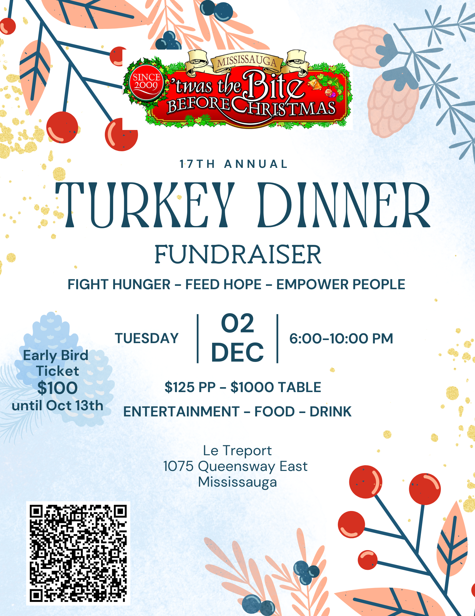 17th Annual Turkey Dinner