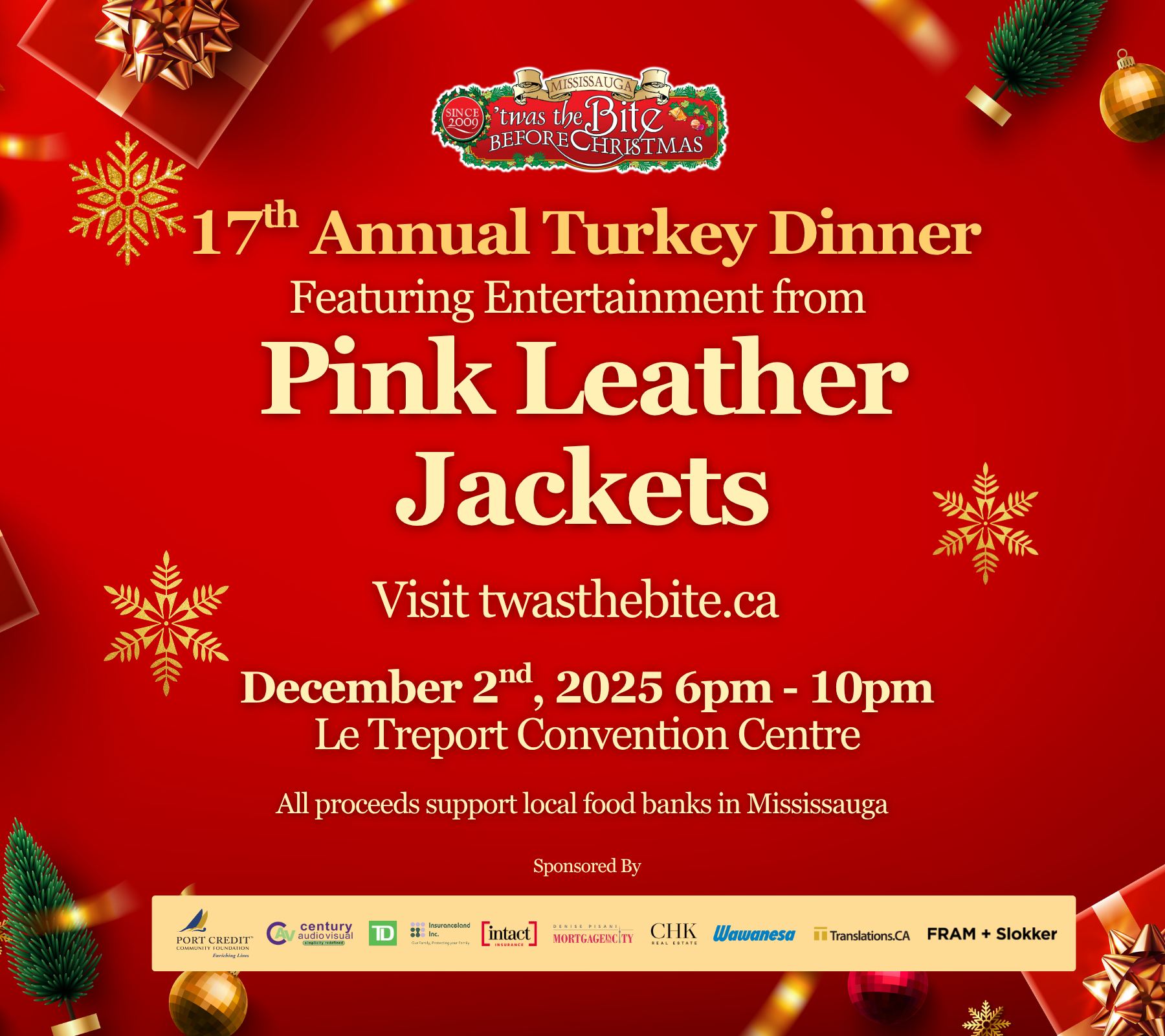 17th Annual Turkey Dinner