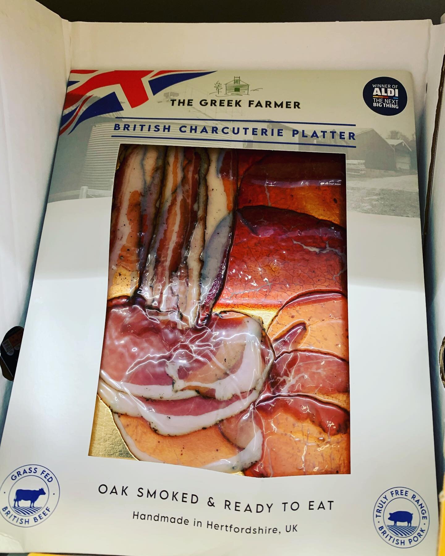 Last pack in my @aldiuk of the @thegreekfarmer selection pack, congratulations on a truly beautiful selection of quality #BritishCharcuterie
Make sure you get down to your local Aldi before is sells out!
#aldisnextbigthing #charcuteie #britishmeat