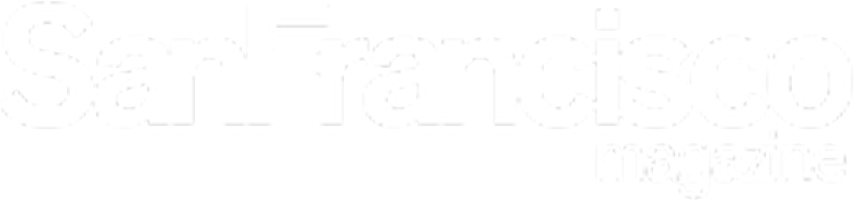 White text San Francisco Magazine