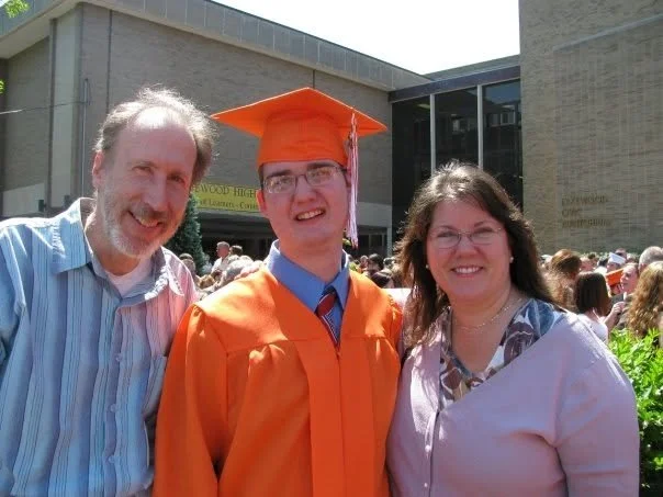 Karen and I at nephew Brandon's graduation
