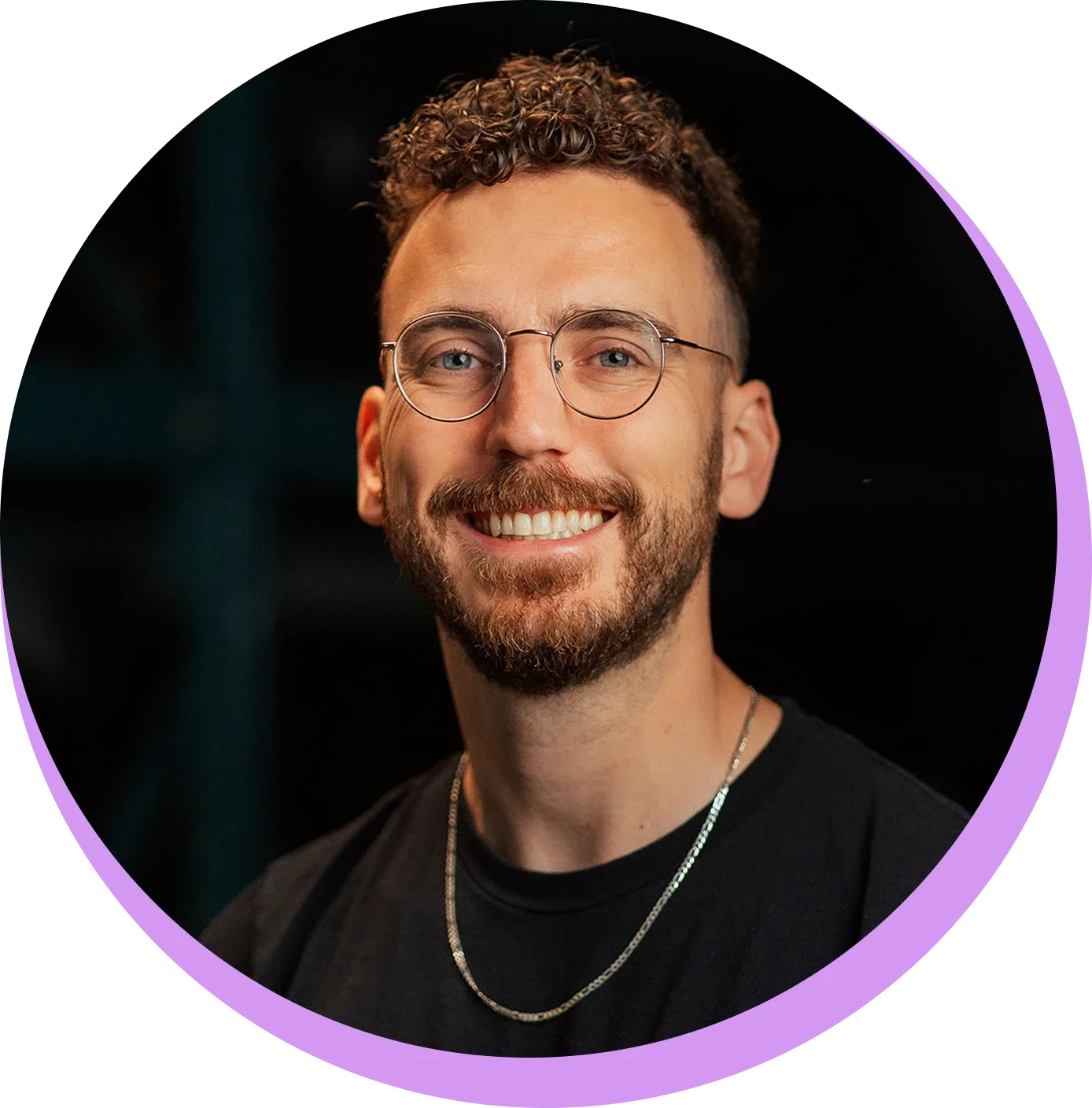 Designer's head shot