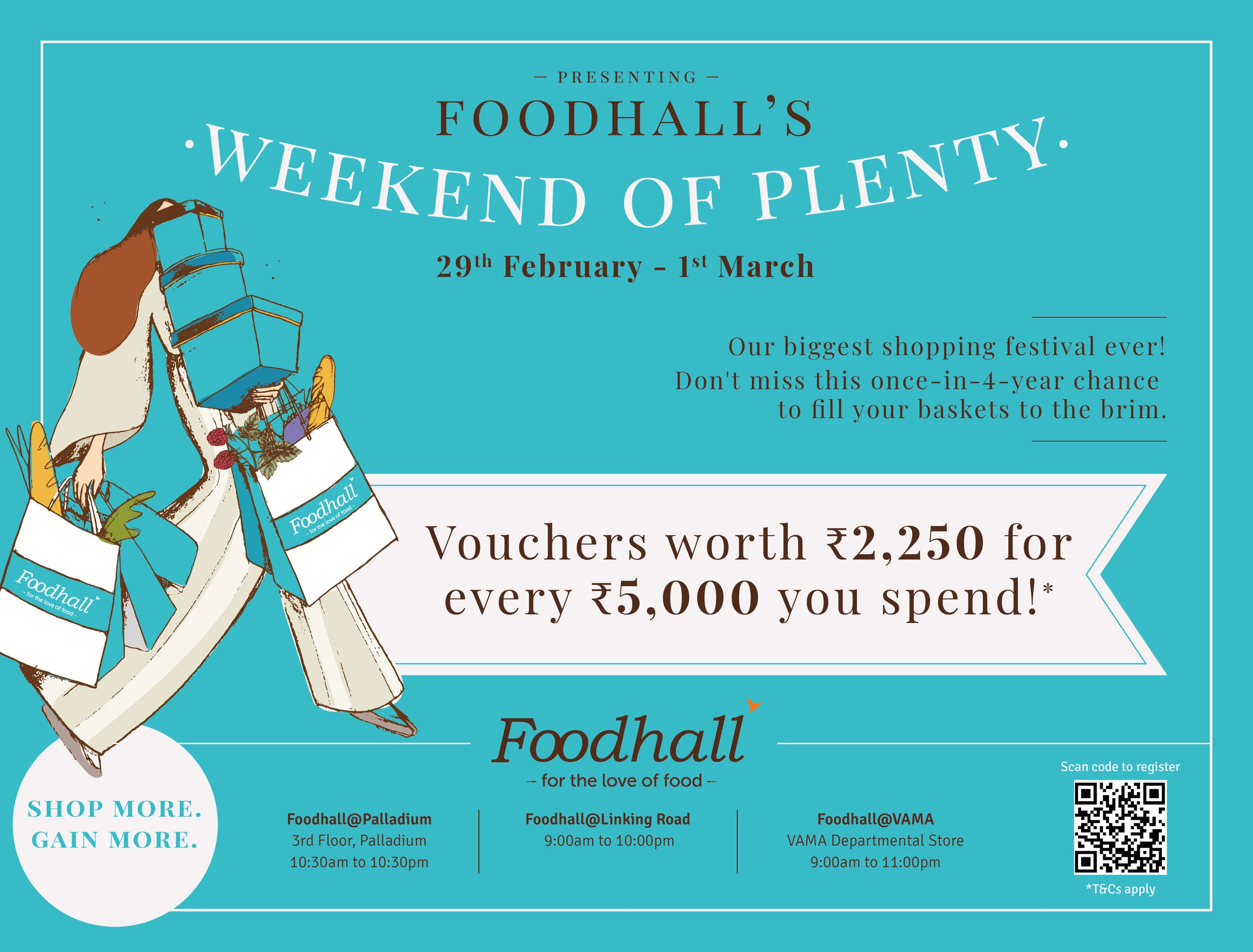 Weekend Of Plenty Foodhall 2020 Dhruv Jesrani On the ground floor there is a common space for the entrance hall, the kitchen, the living room and the fireplace. weekend of plenty foodhall 2020