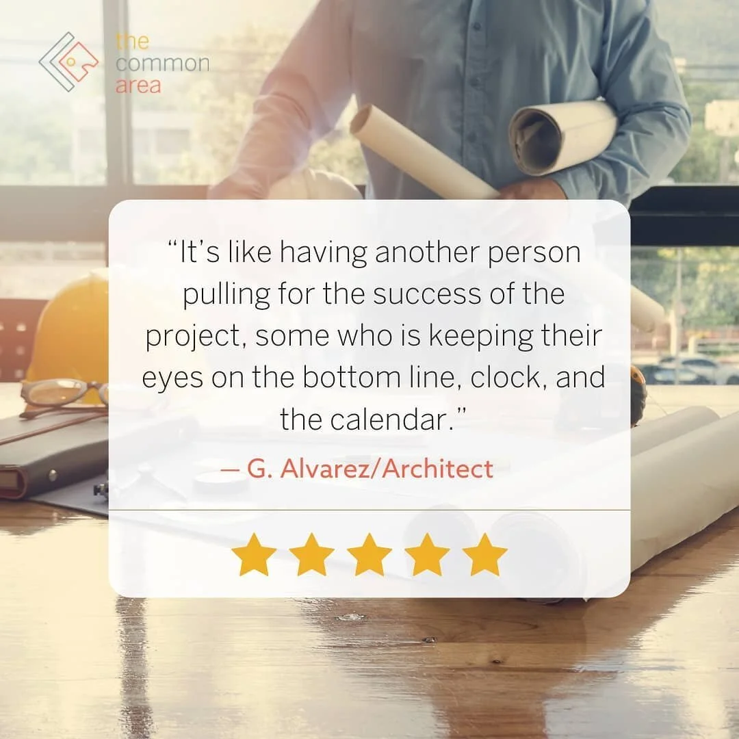 Everyone here at The Common Area loves to know that our clients continue to trust us with their real estate projects. We work hard to meet your expectations, and we are always trying our best to make your experience memorable. We're glad that we've a