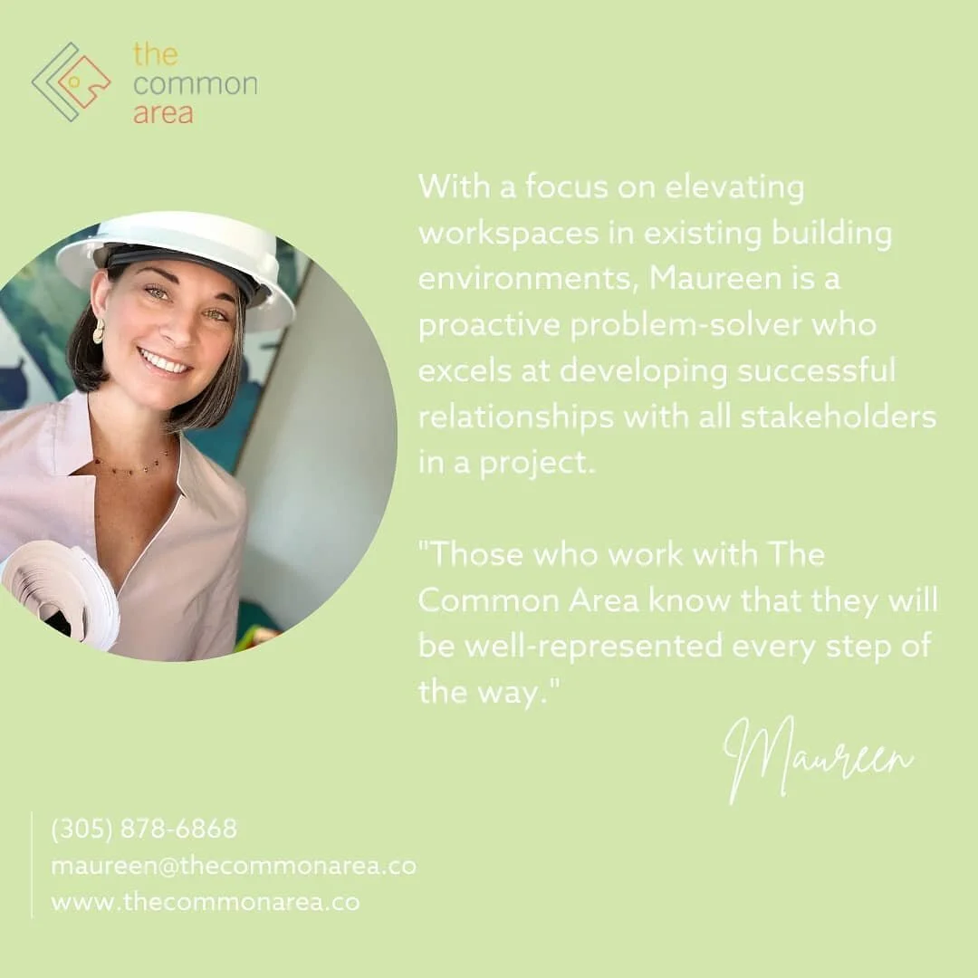 As a client-centric owner&rsquo;s representative, Maureen advises and advocates on behalf of her clients to ensure that the internal and vendor/contractor teams are hitting the milestones necessary to keep projects moving forward.

Maureen works with