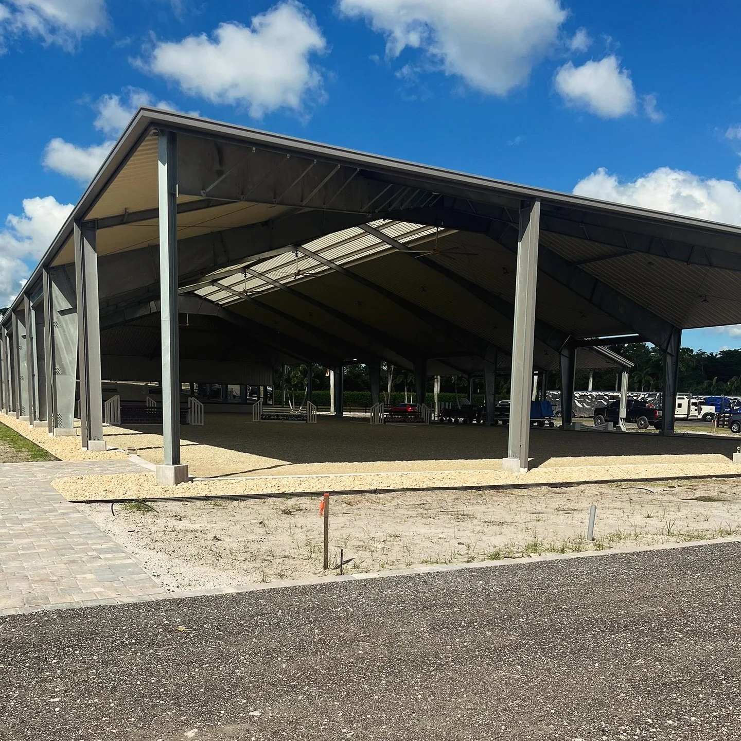 The beautiful equestrian compound update📢
The fourth structure is up as we continue to develop the family compound! Professional dressage riding arena, two staff quarters buildings, stall barn up. Proud of our team and looking forward to the next s