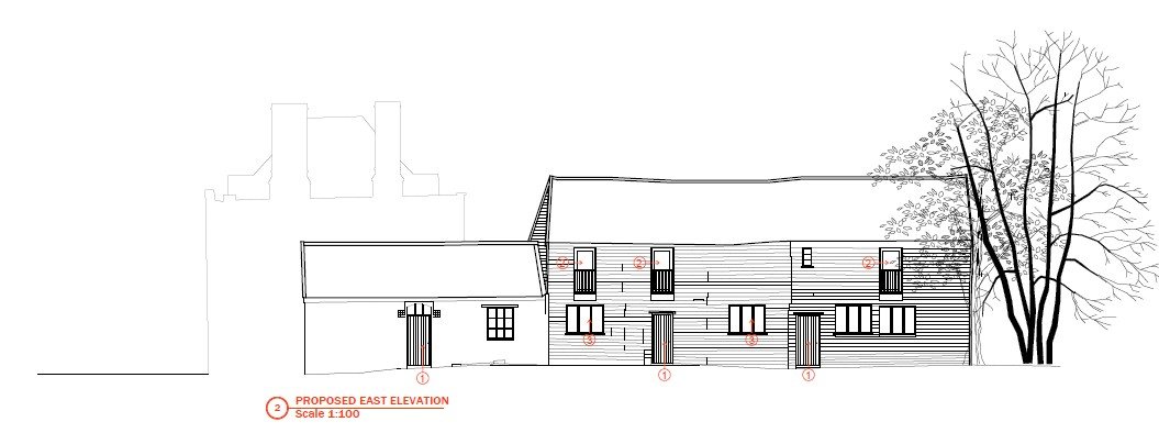 Upshire Hall barns & stables