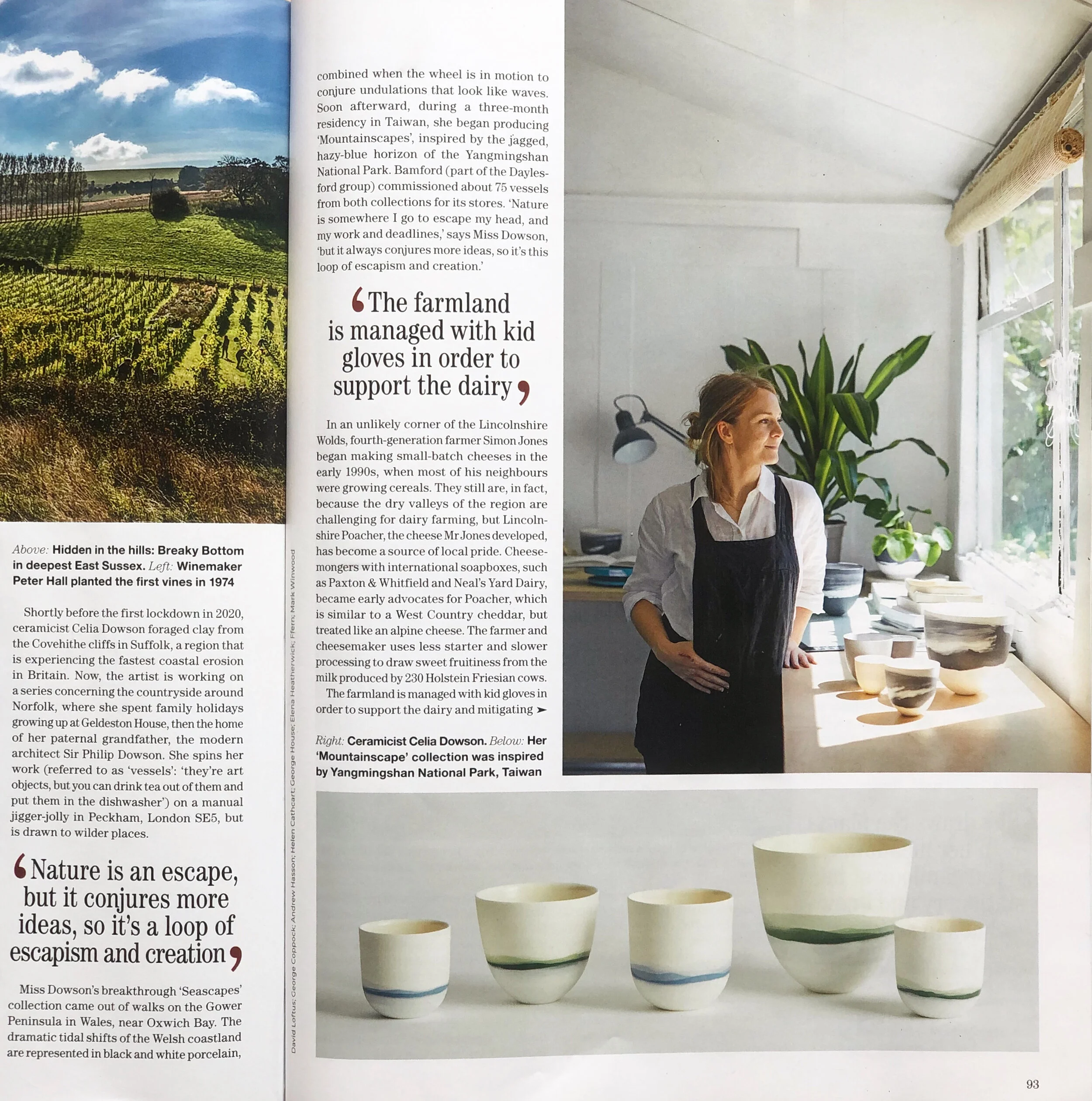 Country Life Magazine ‘Back to natures basics’ by Jo Rodgers, May Sustainability Issue 2021