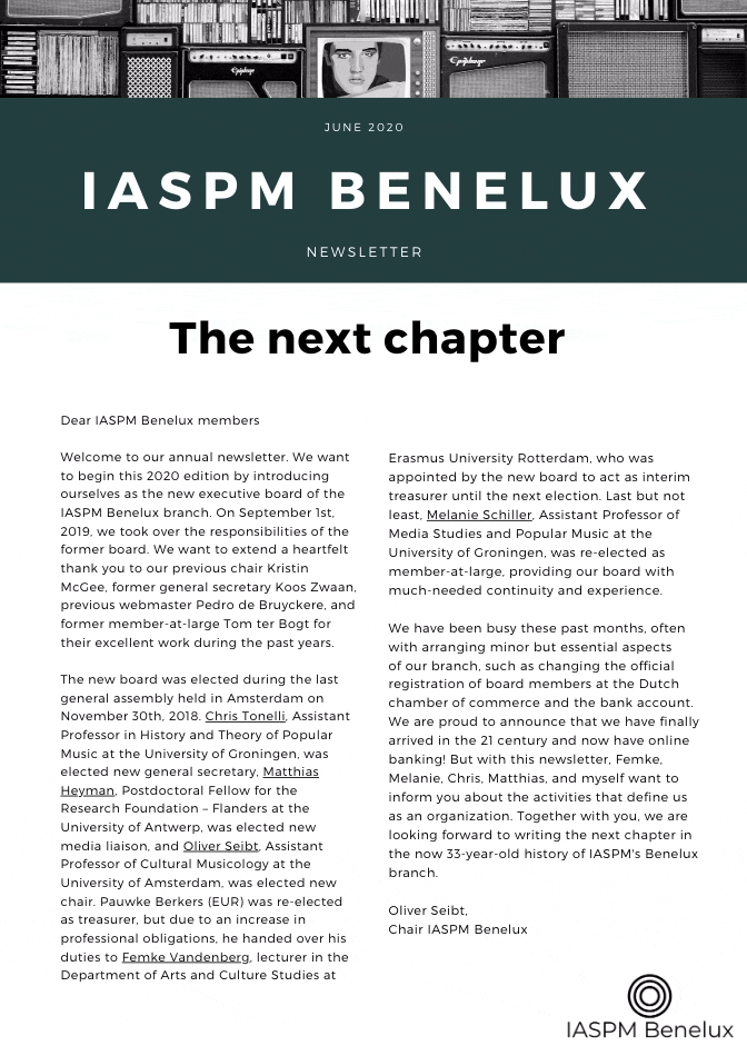 2020 Newsletter