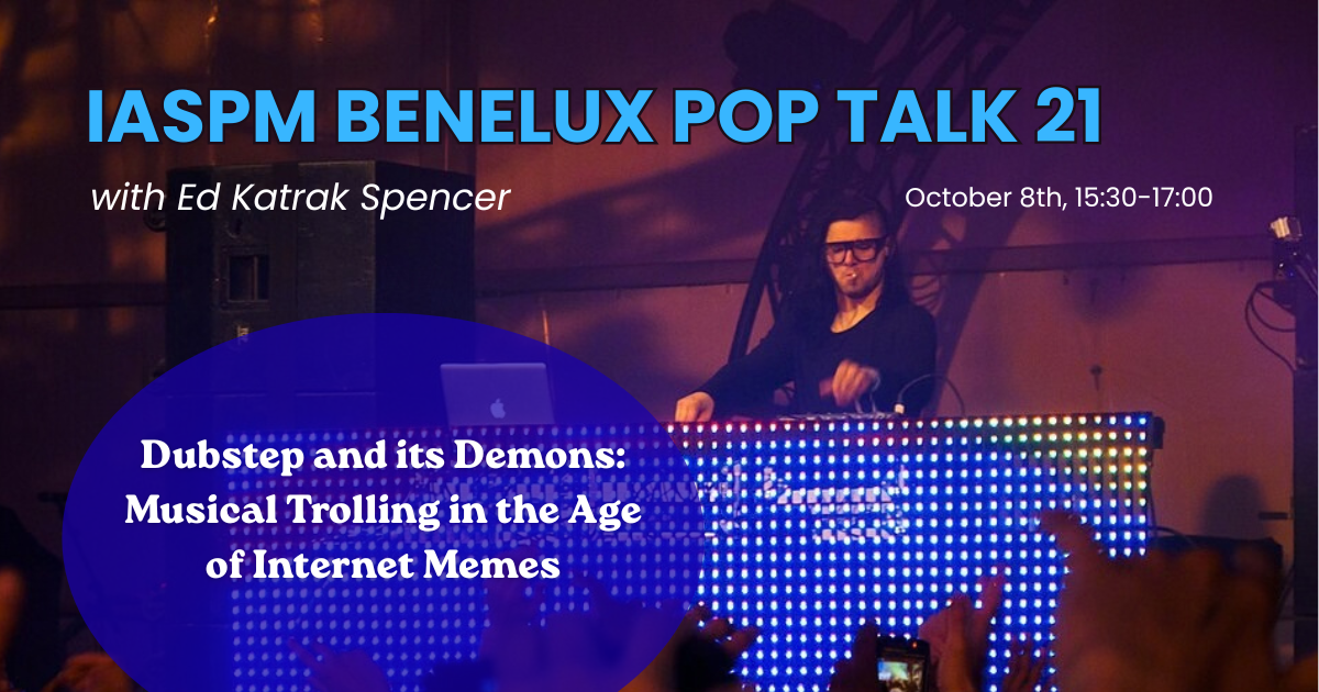 POP TALK 21 with Ed Katrak Spencer (October 8th, 2026)