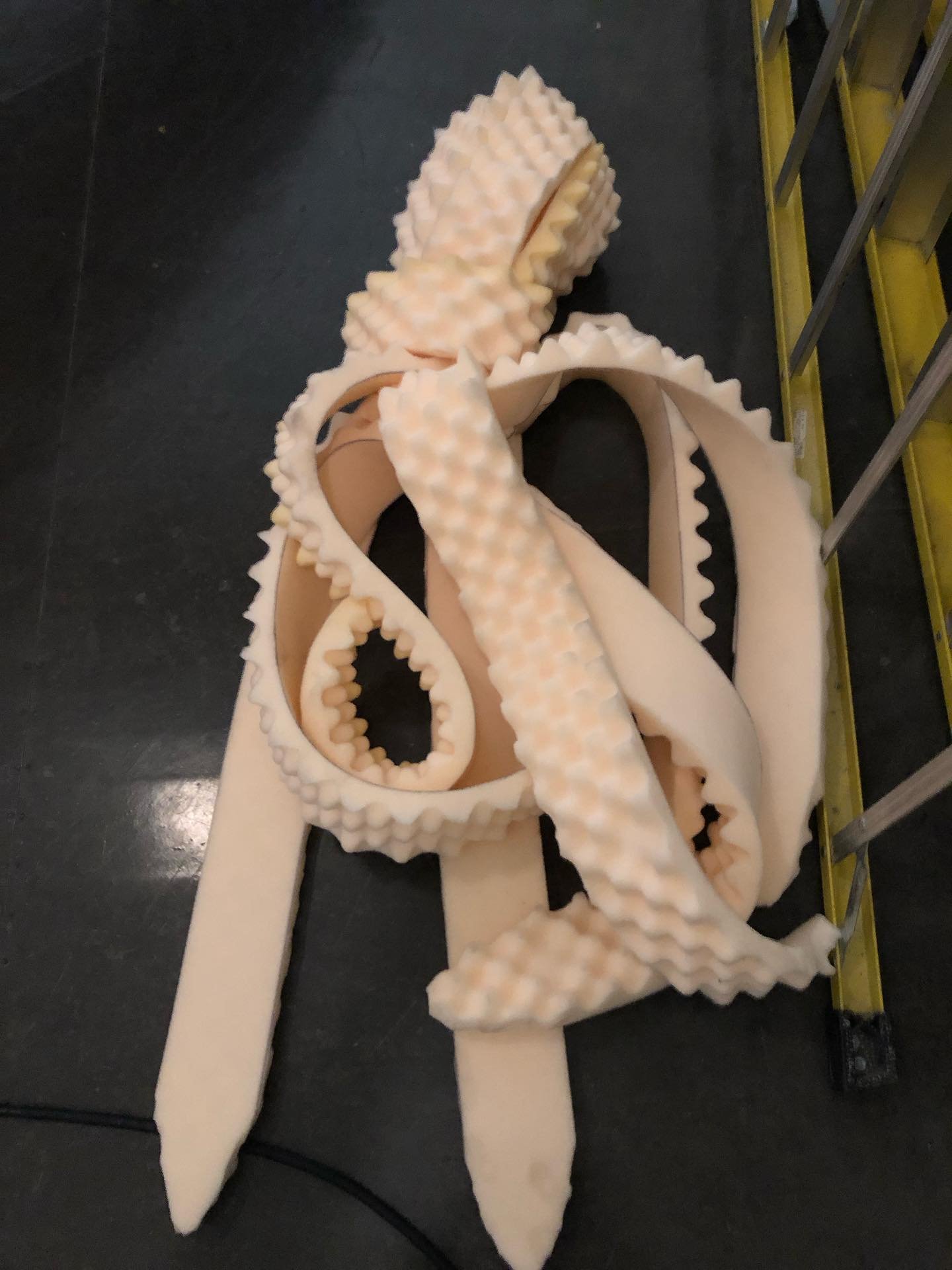 #foundonset
Foam Octopus