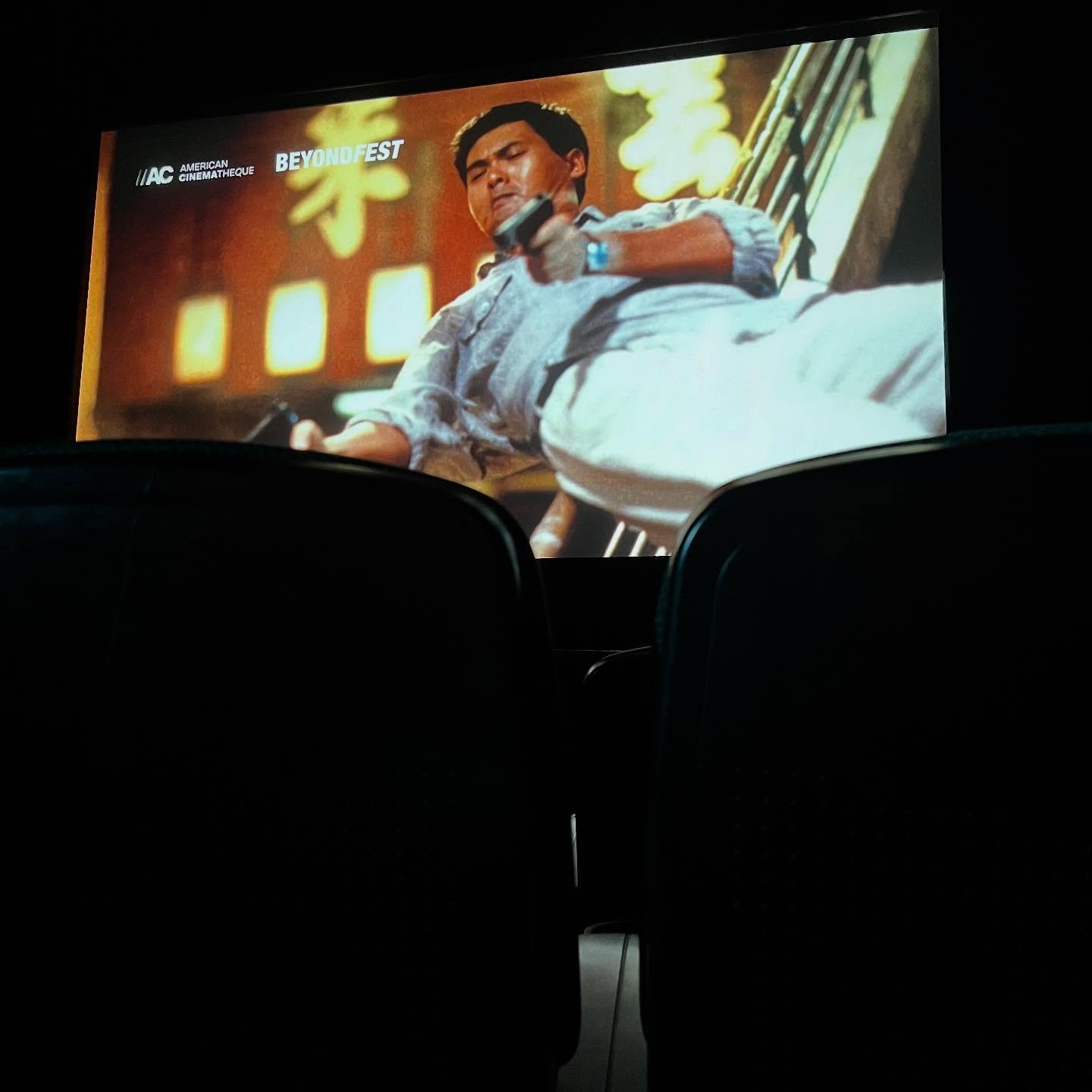 First rep screening in LA. At the @losfeliz3.
Thank you @am_cinematheque—it had been a long day, but I remained both boiled and hard.