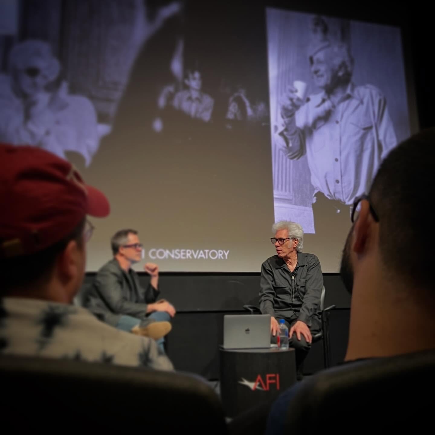 This was around the time in the Q&amp;A when Jarmusch was talking about how film director Nicholas Ray (Rebel Without a Cause), whose assistant Jim was during the last couple years of his life, was a huge fan of Tom Verlaine&rsquo;s band Television.
