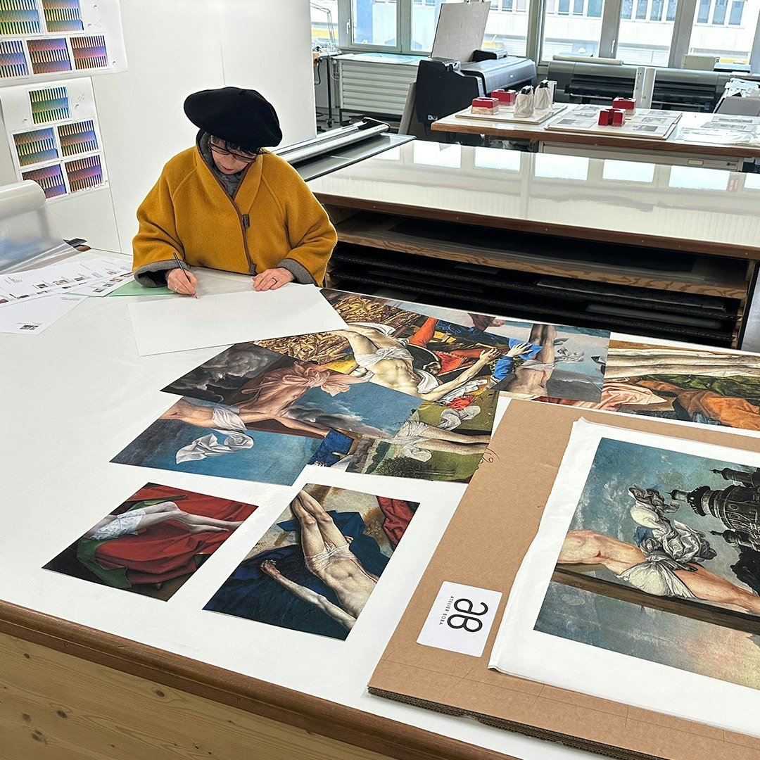 Retour sur la finalisation et la s&eacute;ance de signature des tirages r&eacute;alis&eacute;s &agrave; l'Atelier pour Jacqueline Salmon !

L'ensemble est actuellement expos&eacute; au sein de l'exposition &quot;En el aire conmovido&quot;, au Mus&eac