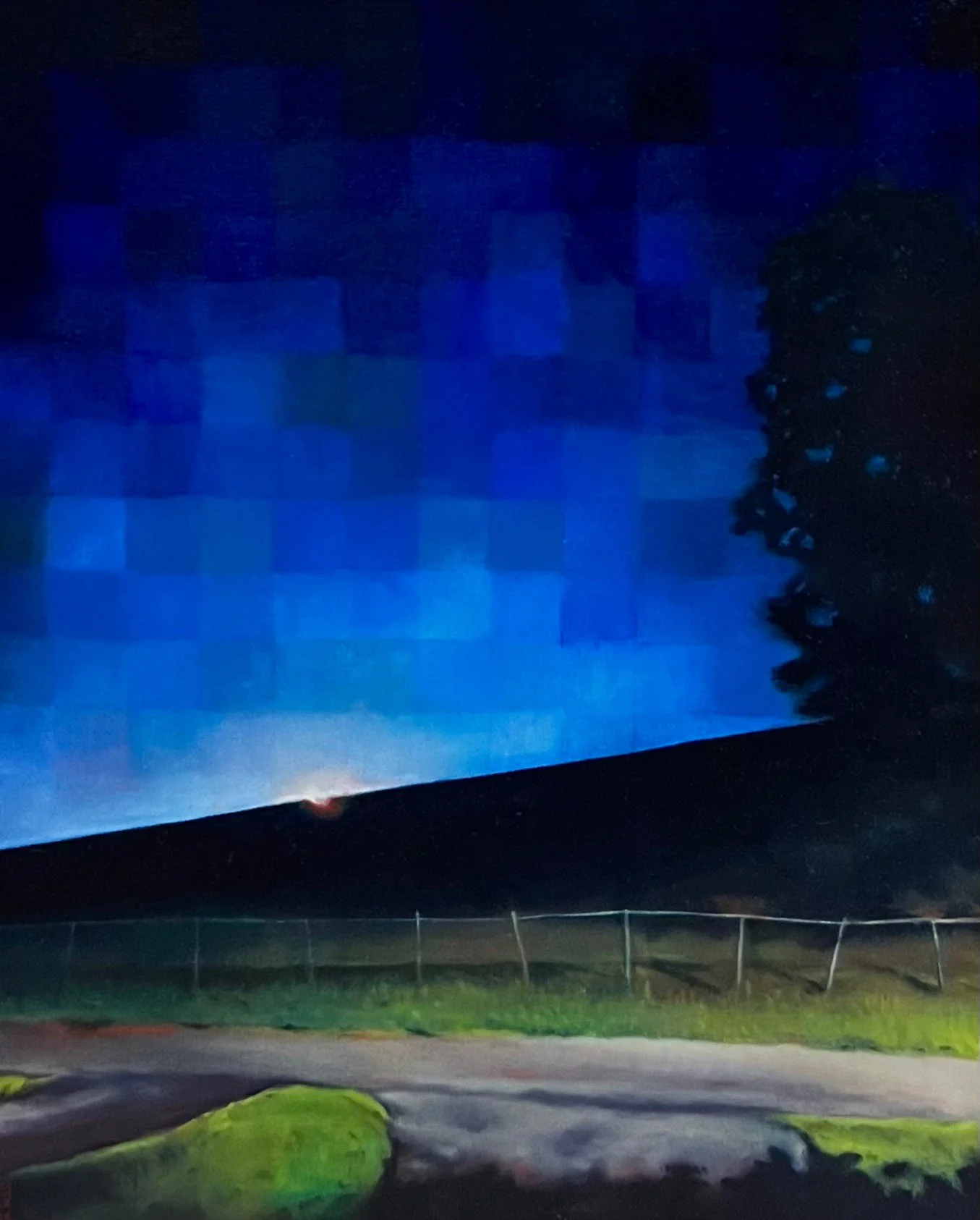 "October Moonrise" 2025