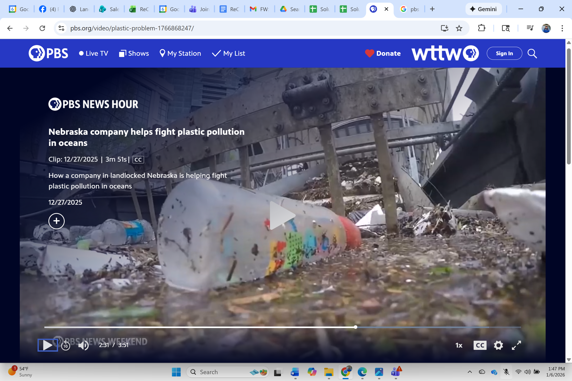 Solutions Plastic Featured on PBS News Hour