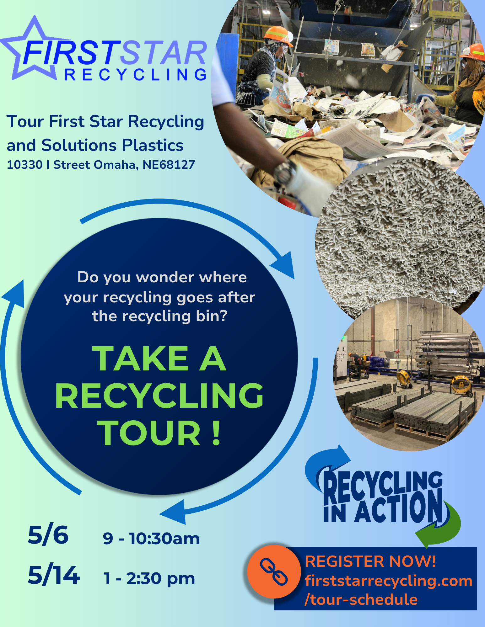 First Star Recycling Public Tours - Come See Recycling In Action!