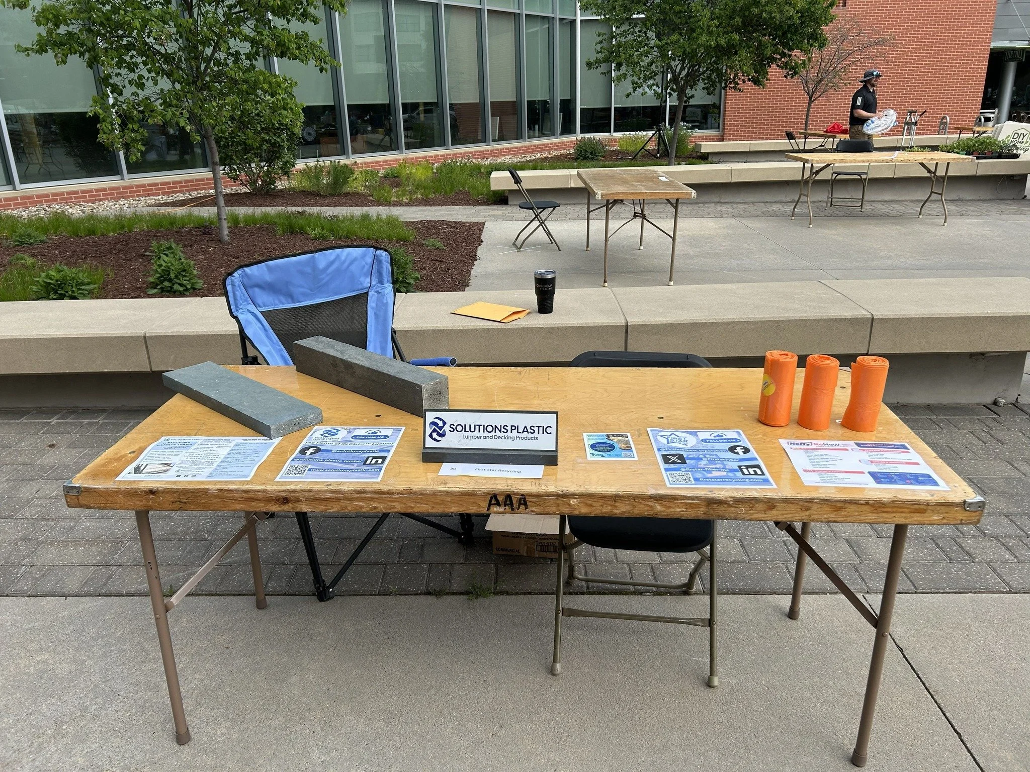 First Star Recycling Connects w/~11k Residents During Earth Day Celebrations - Spreading the Word about Solutions Plastic Lumber