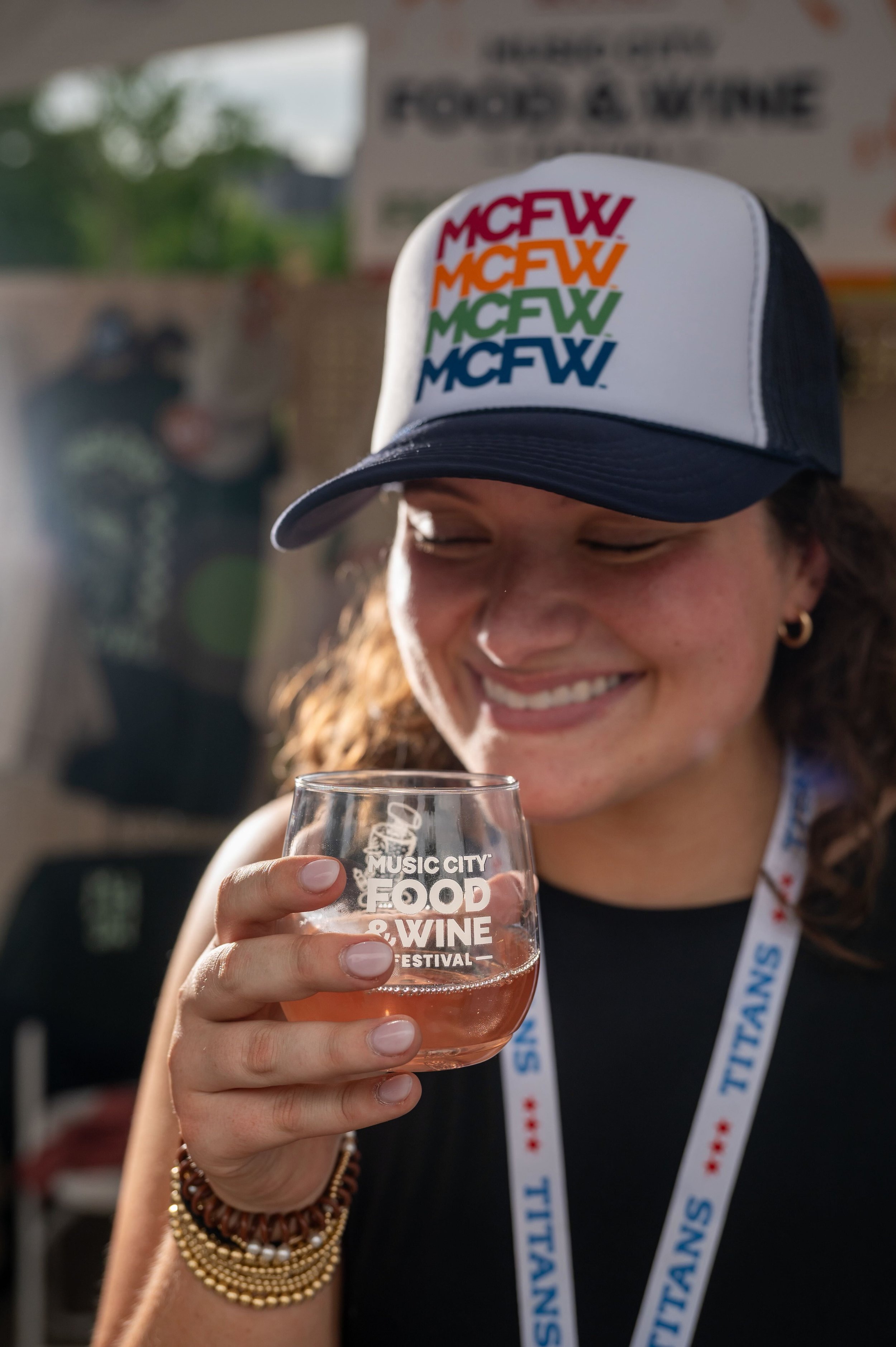 MCFW Rainbow Trucker Hat