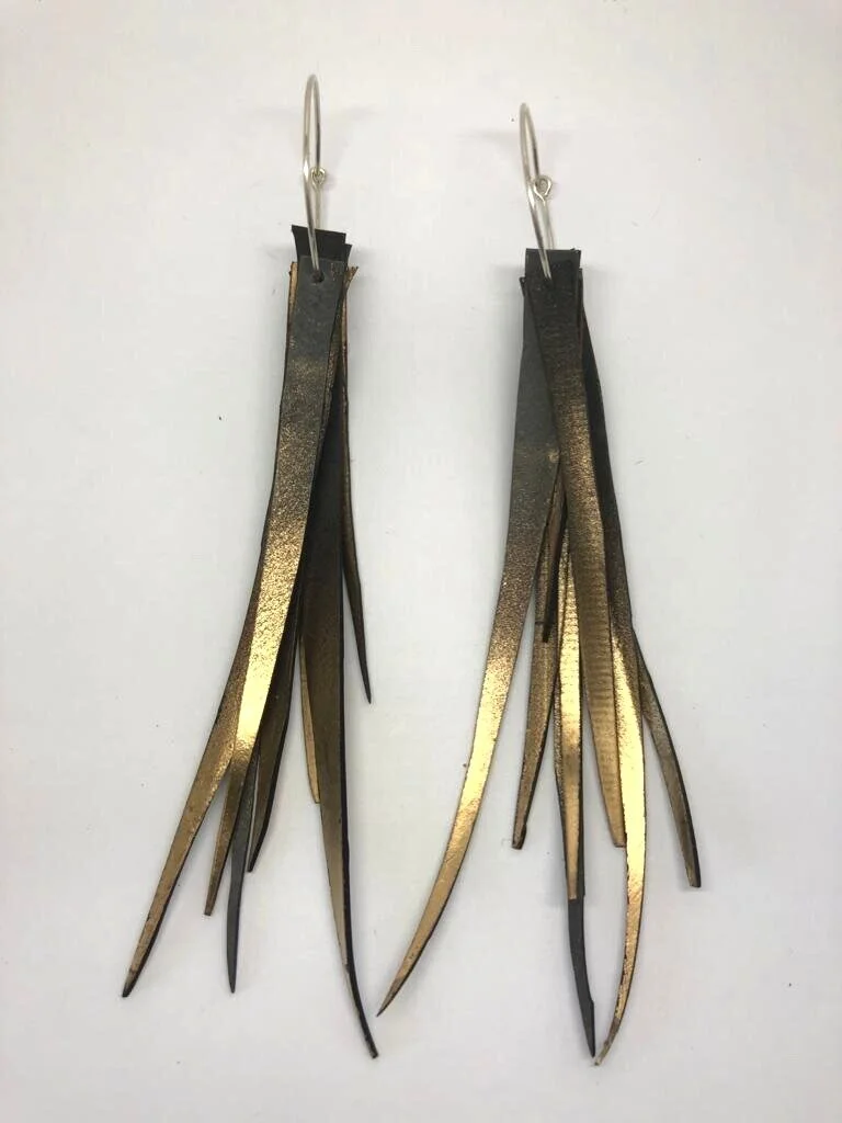 Rubber Strand Earrings