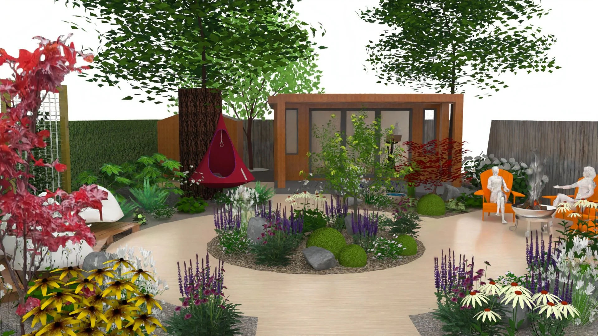 Harpenden Garden Concept – Turning Forgotten Corners into Family Sanctuaries