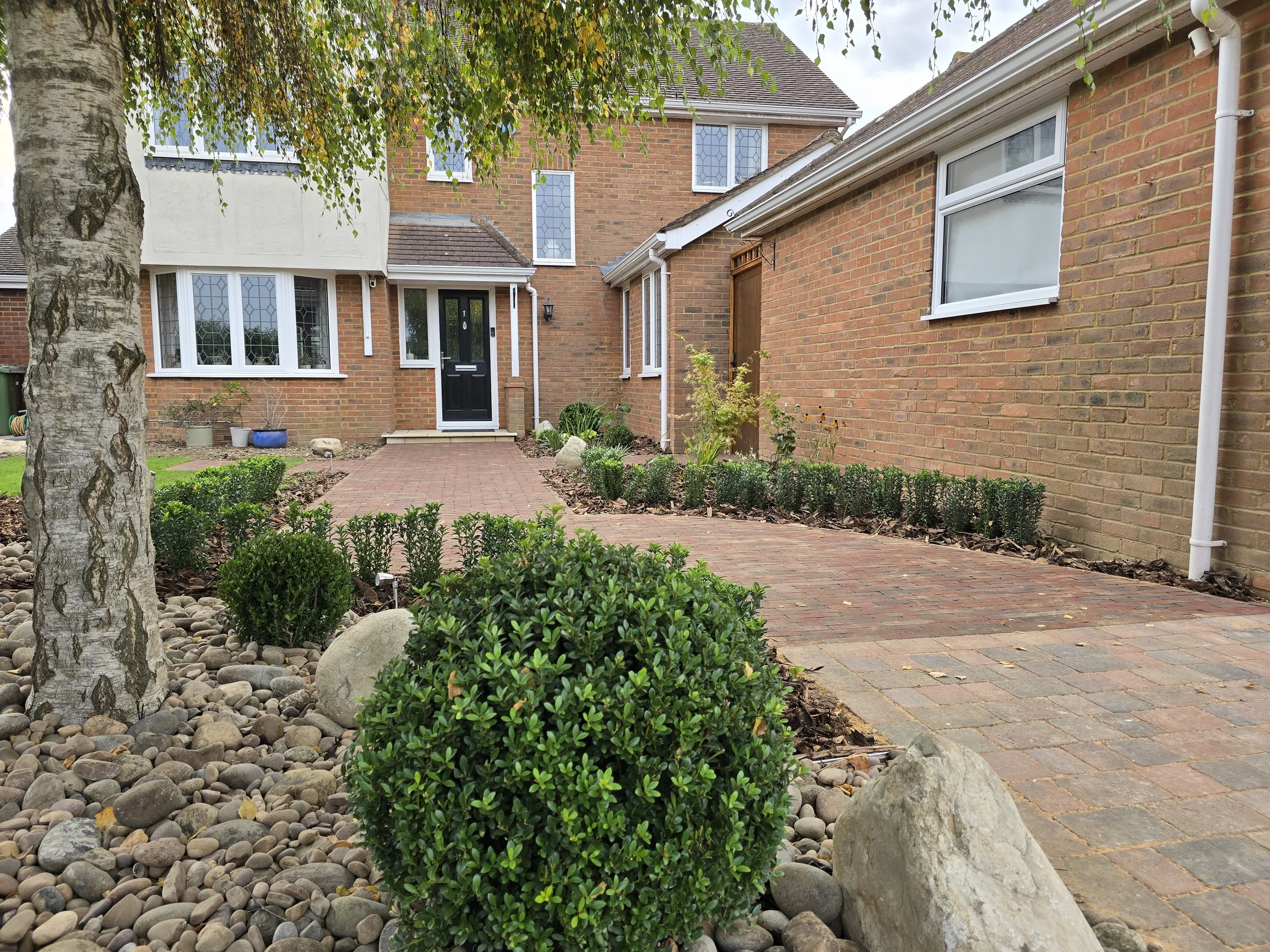 Topiary and Hedging shape the path
