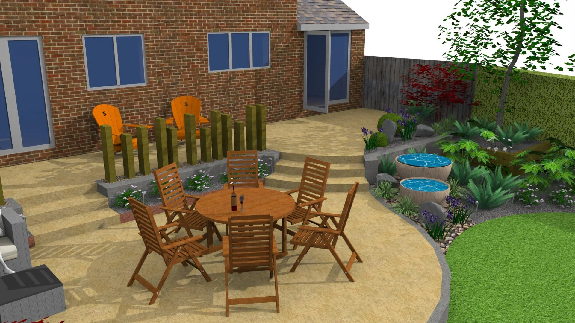 Garden Design Harpenden - Family Garden