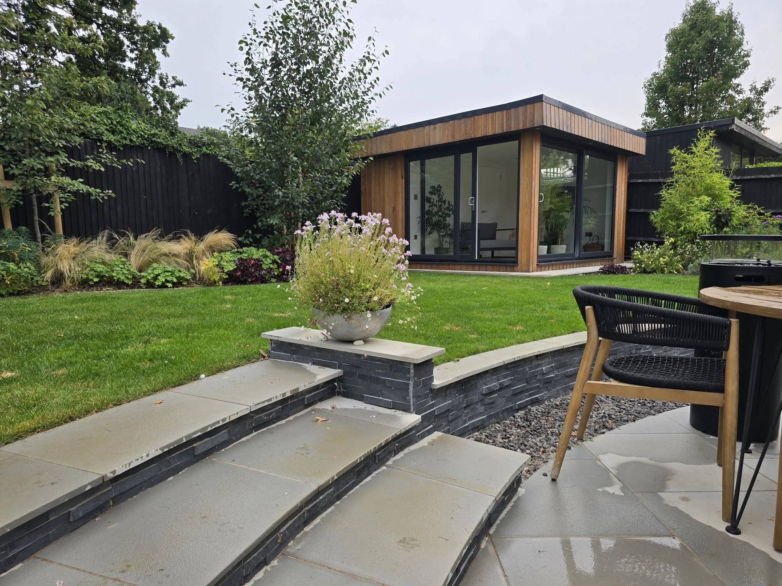 A Garden Designed for Living | A Tranquil, Multi-Level Garden Design in St Albans