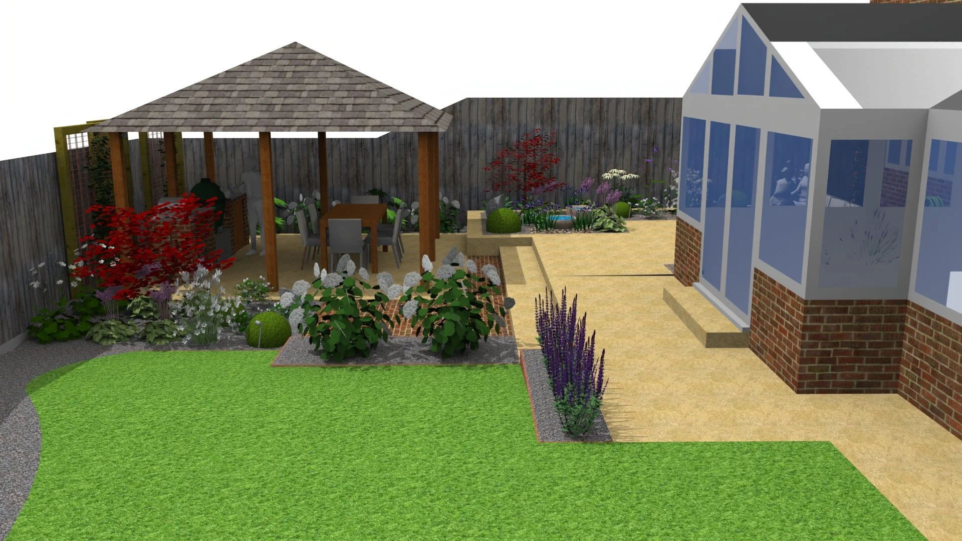 Concept Rear Garden Design