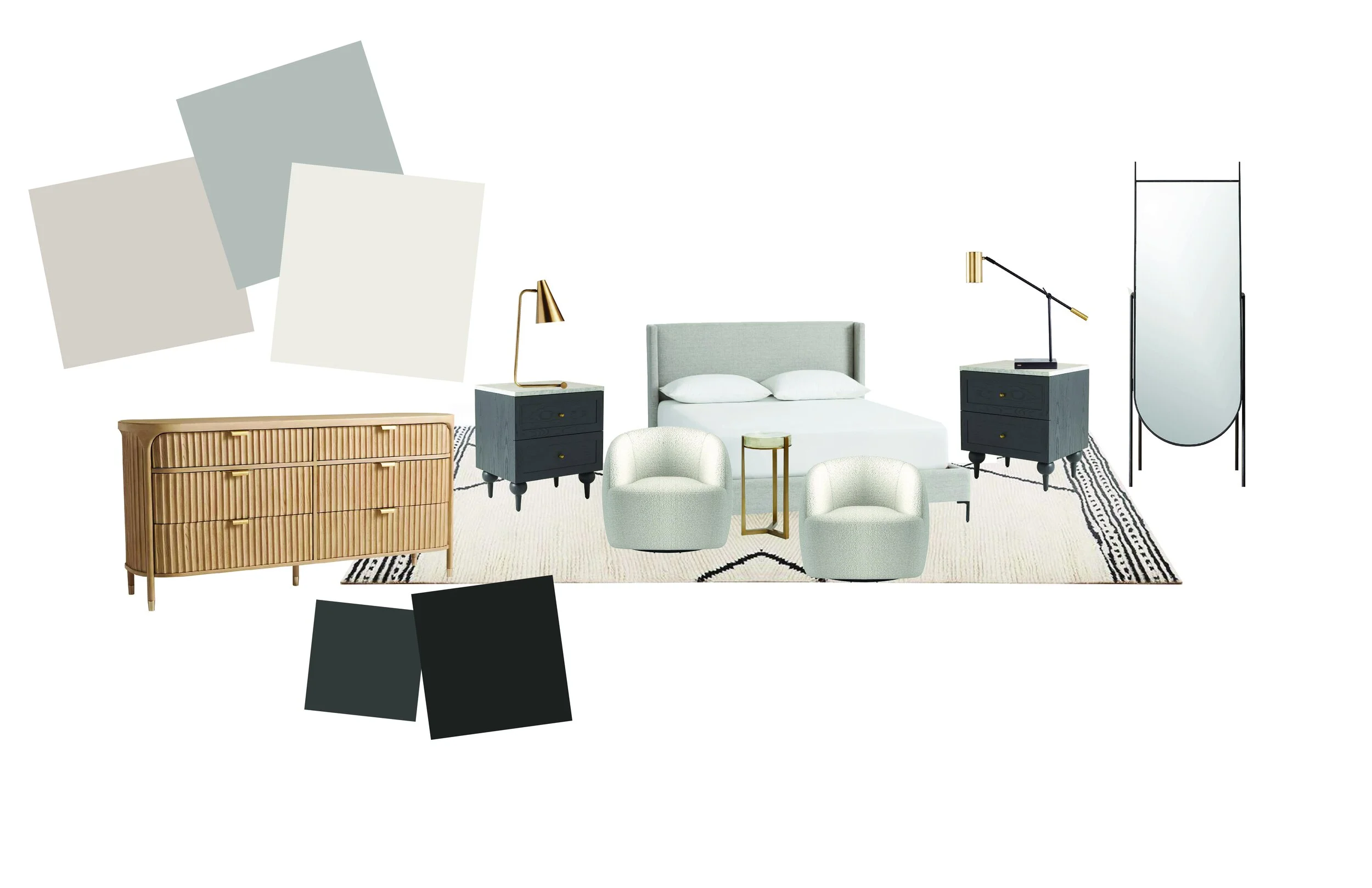 Furniture Selections (Primary Room)