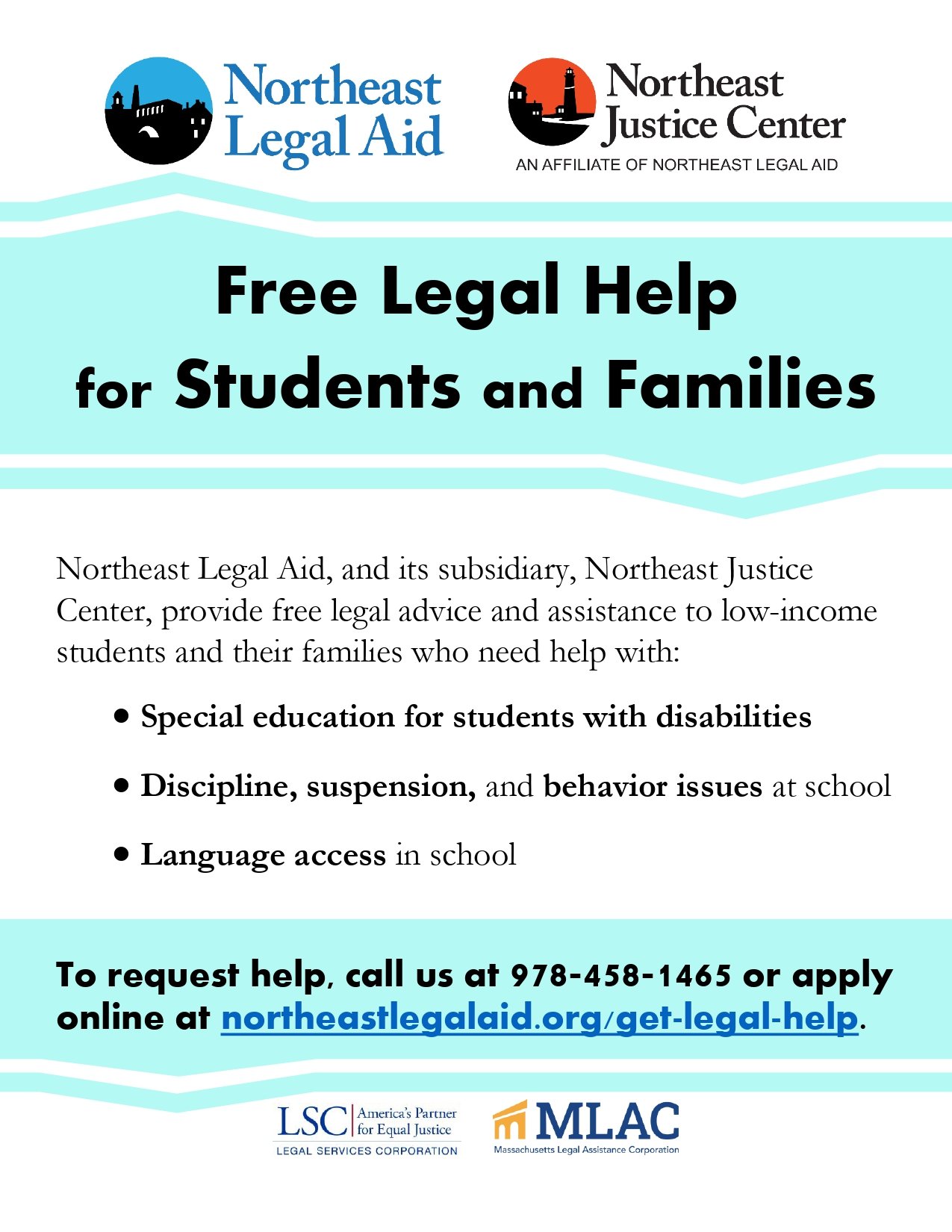 Education Northeast Legal Aid Education Northeast Legal Aid