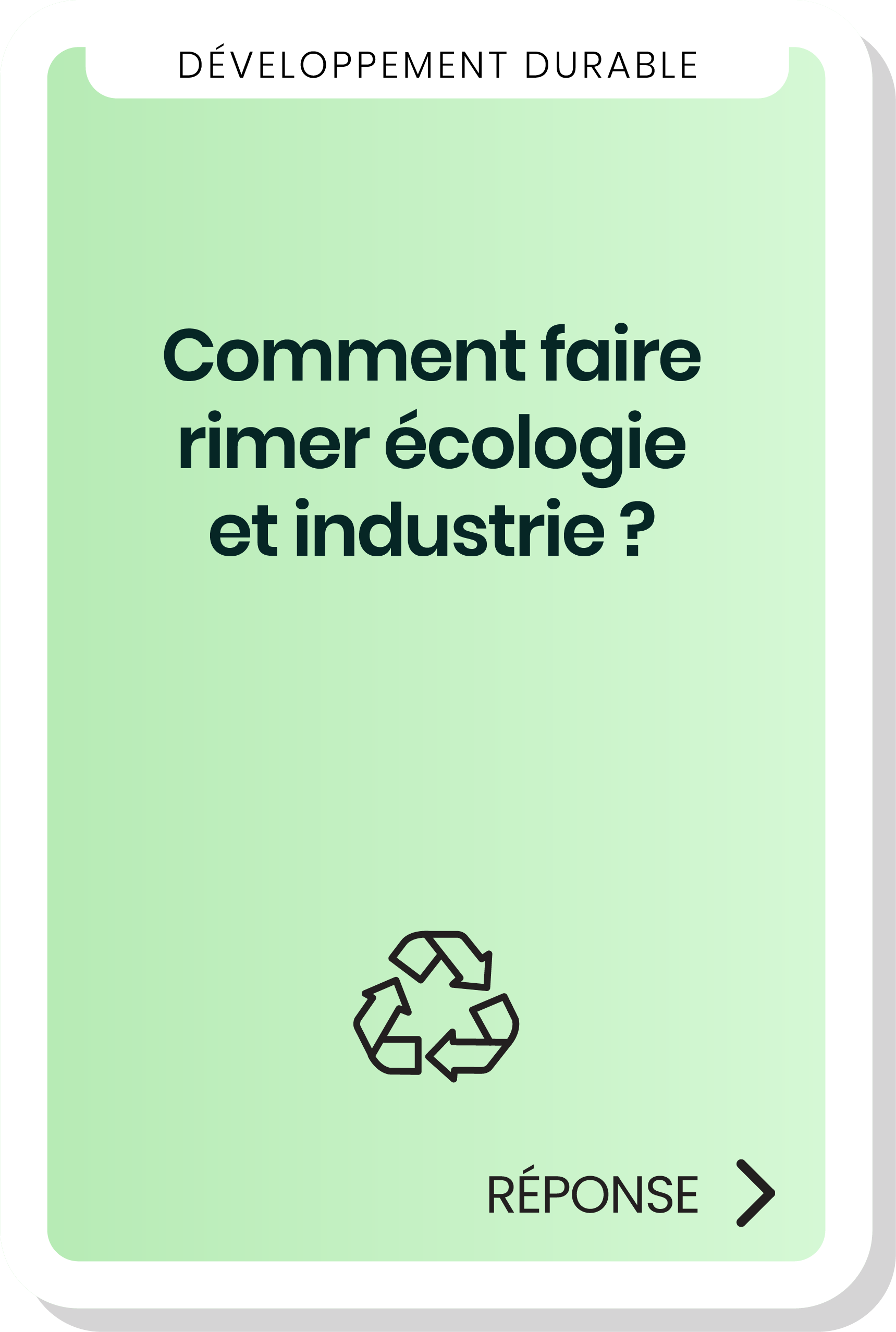 Comment faire rimer écologie et industrie ?