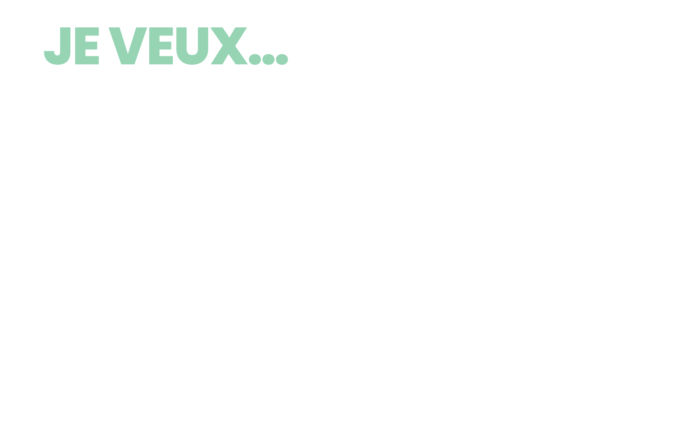 Je veux… analyser, vérifier, tester, contrôler