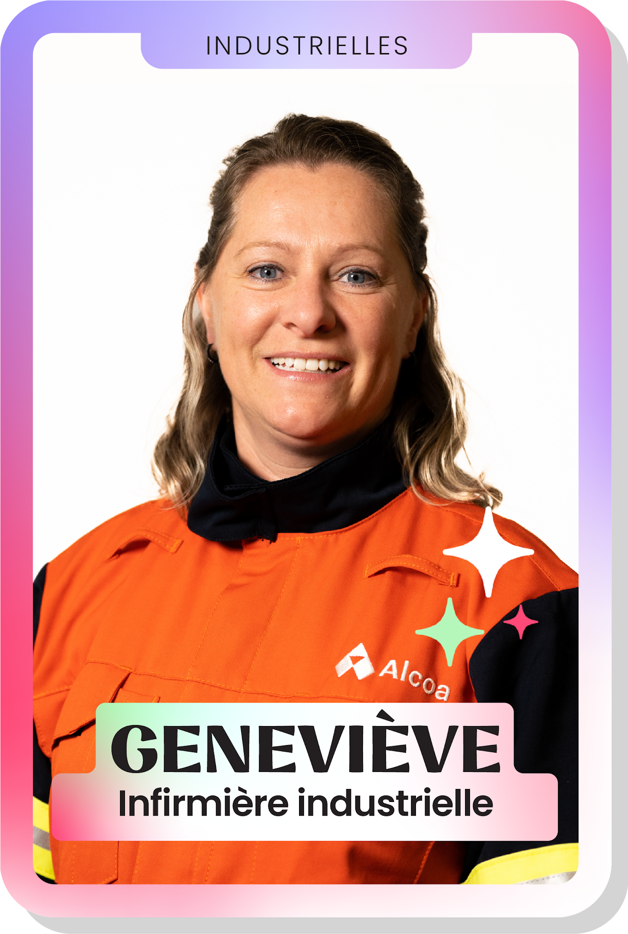 Geneviève, Infirmière industrielle
