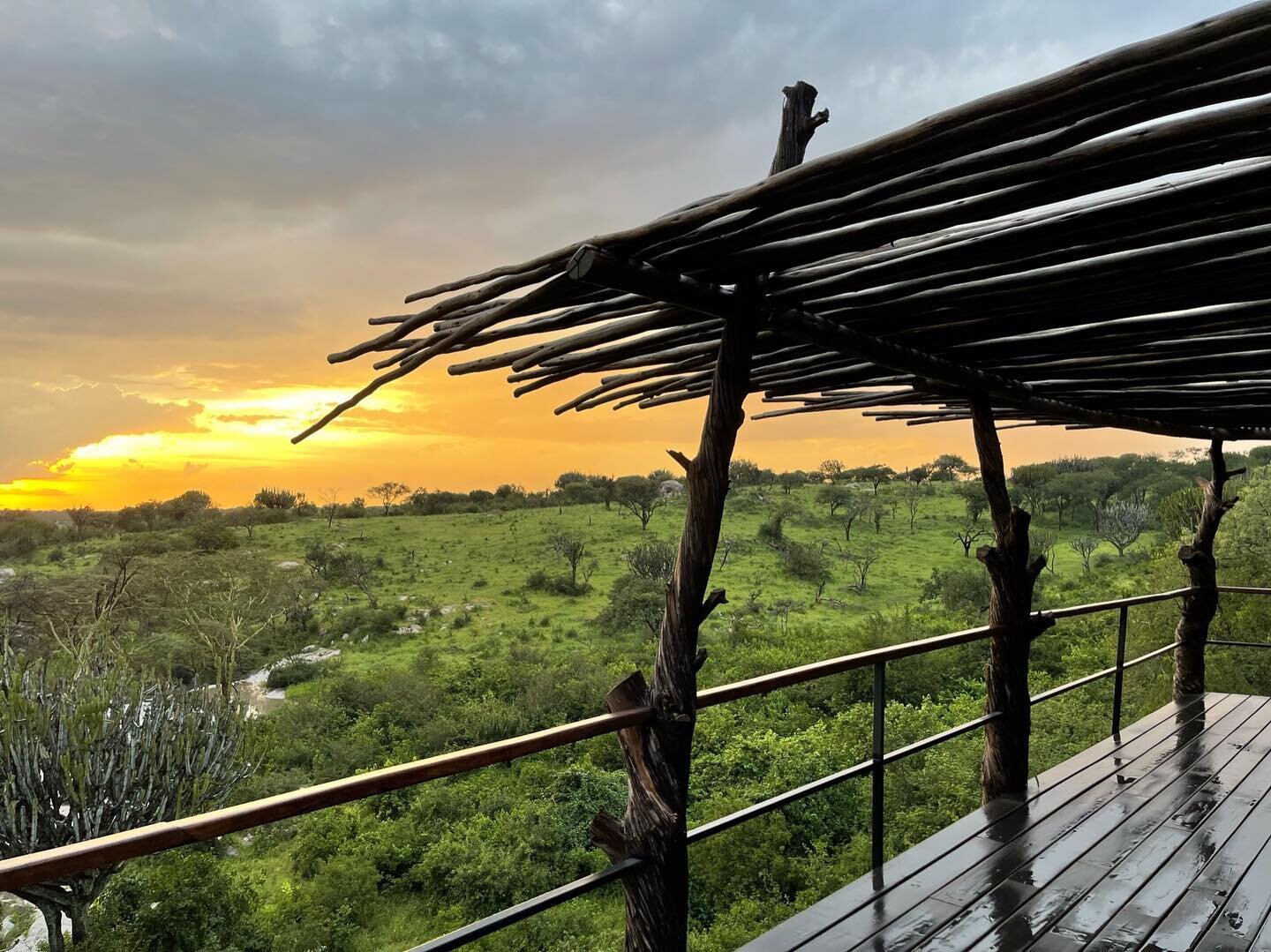 There is nothing more magical than seeing your first sunset in the Serengeti National Park &mdash; and then enjoying these stunning views night after night again. 🌄 #SerengetiNationalPark #safariadventure #sunsetsafari #traveladvisor