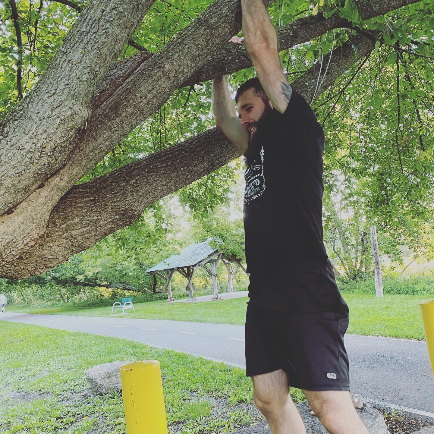 The in-between. When you have one foot in the life you are moving away from and one foot in the future.

Or one half up in a tree and the other half on the ground. 😉🐒

That&rsquo;s where Dan and I find ourselves right now, and it can be an opportun